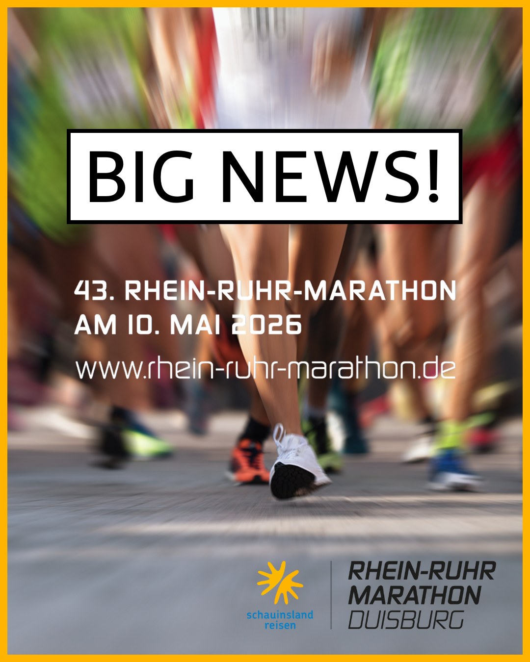 🚨 Große News für 2026! 🚨Der Rhein Ruhr Marathon hat nicht nur einen neuen Termin, sonder....