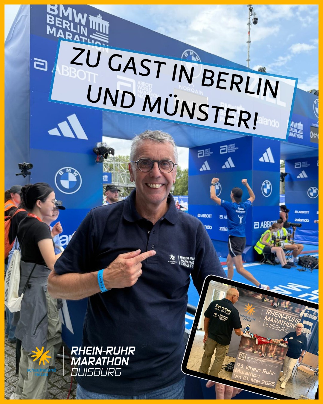 🌍 Der Rhein Ruhr Marathon on Tour!Am vergangenen Wochenende war unser Orga-Chef Uwe Busch bei....