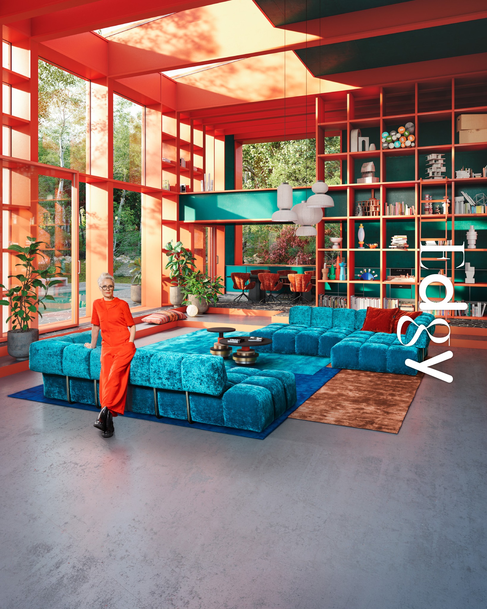 Edgy feiert die Lust am Gestalten. Inspiriert vom Tetris-Spiel der Achtziger basiert das modulare Sy...