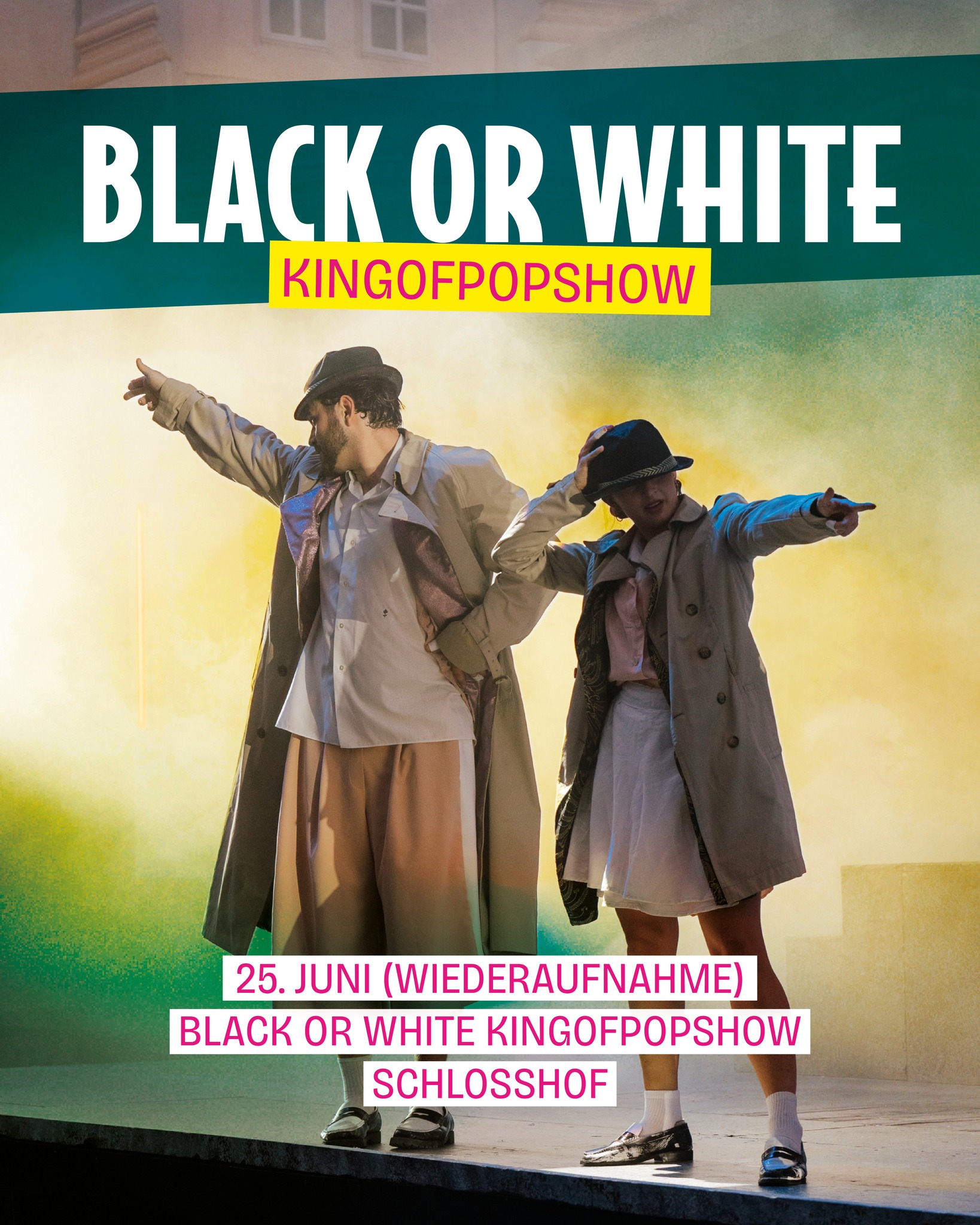 Am 25. Juni feiern wir die große Wiederaufnahme von ‚Black or White‘. Erlebe die größten ....