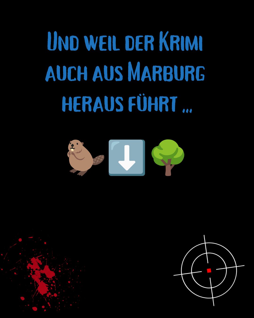 Wir haben ein paar unserer Lieblingsorte in Emojis versteckt.
Wie viele erkennst du? 👀
Wie gut kennst du Marburg? 🧐
#TeamMarburg #TatortMittelhessen #Mittelhessenkrimi