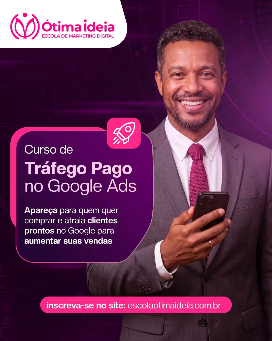 Seu cliente está pesquisando agora, mas ele encontra você ou o seu concorrente? 🔍 Com o Curso de Tr