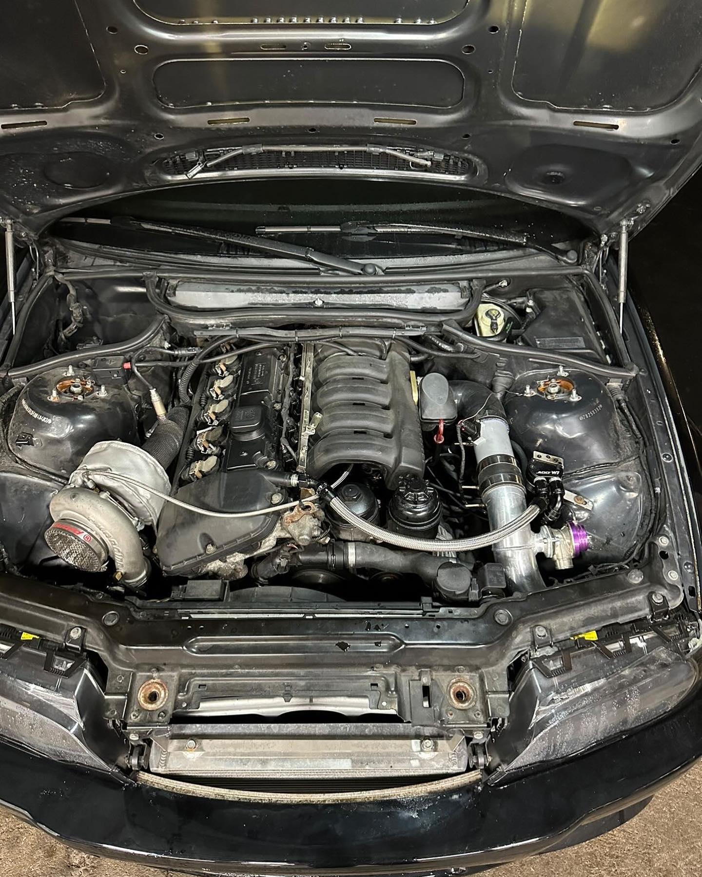 Some clips of this turbo 325 as a first post of the year!
———————————————————————————————
@ty_higgz in his nice and simple turbo 325 tuned by us. This car is nothing crazy, simple turbo setup, 93 octane, and only about 8psi of boost pressure. Likely making somewhere around 300hp.
It doesn’t make for the craziest appearance on camera but makes all the right noises and most importantly, it’s reliable and a joy to drive!
M54B25
M50 Manifold
93 Octane
CXRacing Turbo Kit
⭕️www.chaoscalibrations.com⭕️
?DM for inquires?
✅Forced Induction and Performance Tuning packages available!
✅Naturally Aspirated, Turbocharged, Supercharged, Nitrous!
✅High quality OBD2 INPA K+DCAN Cables! The Chaos K+DCAN Cable!
❗️E36, E39, E46, E60, E8x, E9x. 3 Series, 5 Series. Z3/Z4, X3/X5, M3/M5/M6
❗️MS41
❗️MS42
❗️MS43
❗️MS45
❗️ME7.2
❗️MSS54/MSS52
❗️MSS6x
❗️MSV70
@the46ers @m54garage
#e46life #e46gang #e46fam #e46fanatics #bmwlifestyle #turbo #turbocharged #turboe46 #bmw #turbobmw #boost #boosted #m54b30turbo #m54b30 #m54turbo #exhaustgang #2step #2steppin #antilag #e39 #540i #e39mafia #e38 #740i #e38club #m62 #e92m3 #e90m3 #chaoscalibrations