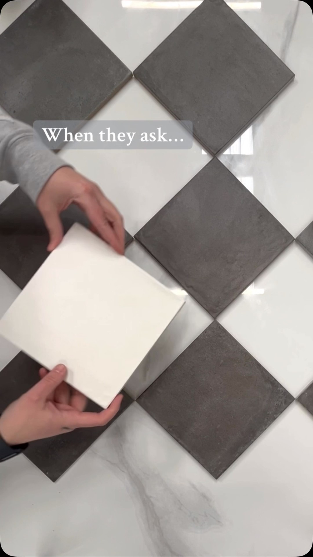 Checkerboard, but make it soft ? ?
We’re loving this take on the classic pattern — clean white and soft grey tones for a timeless yet modern feel.
Perfect for bathrooms, hallways, or anywhere you want a bit of bold balance.
This one’s straight from our showroom and ready to elevate your space.
Featured Tiles:
Coture Antracita Matt R10 PTV36+
Coture Bianco Matt R10 PTV36+
#CheckerboardTiles #TileDesign #ArchiTile #GreyAndWhite #ModernClassic #Tilelnspo #InteriorStyle #DesignDetails
#2025interiors