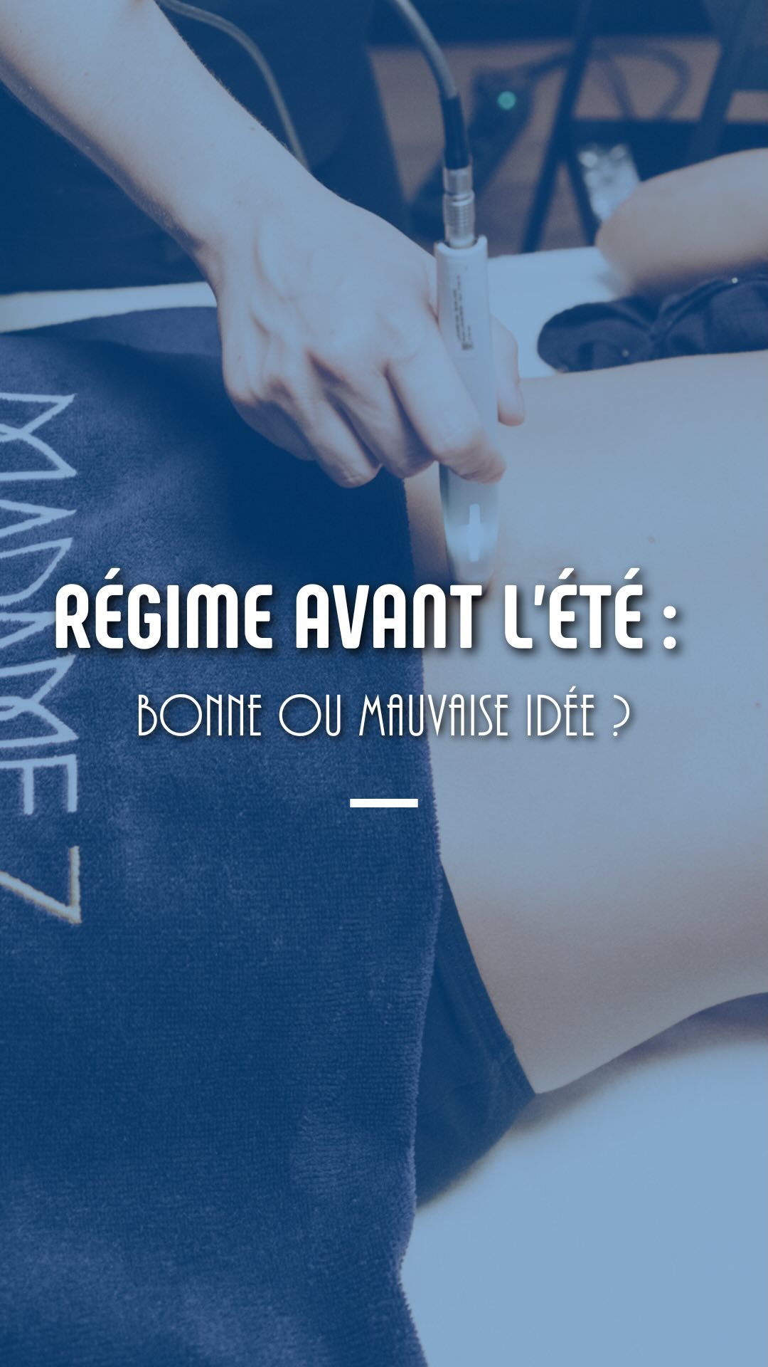 À l’approche des beaux jours d’été, de nombreux régimes et « détox minceur » font surface et vous proposent de perdre plusieurs kilos en seulement quelques jours.
Que ce soit pour l’été ou pour une autre raison, il faut manier le régime alimentaire avec très grande précaution.
Un régime amaigrissant peut en effet créer des carences alimentaires importantes, d’autant qu’il peut mener à une perte de poids beaucoup trop importante.
Des dysfonctionnements au niveau des reins, des os et du cœur peuvent même être observés.
Il ne faut ainsi jamais sous-estimer les effets de ces régimes sur le corps humain. De plus, ils peuvent altérer le bien-être psychologique d’une personne, en raison des restrictions trop fortes auxquelles elle se soumet !
Sur le court terme, il va de soi que manger moins amène à une perte de poids. (Et on ne vous le recommande vraiment pas !) Néanmoins, cet effet peut rapidement être contrebalancé par l’effet yo-yo.
Certaines personnes reprennent ainsi rapidement du poids, et se replongent tout aussi vite dans un nouveau régime.
Cette pratique ne résout ainsi pas le problème du poids sur le long terme.
Avant l’été, se lancer dans un régime amaigrissant n’est pas une bonne idée. Le mieux reste encore de manger sainement, de pratiquer une activité physique tout au long de l’année et de nous faire confiance grâce à nos soins afin de maintenir sa ligne et sa santé pendant toute votre vie.
Bien que les conseils pour avoir un corps de rêve en été fleurissent sur internet, il est préférable d’éviter ceux qui ne sont pas sains. Et puis, pour avoir un “summer body”, il suffit d’avoir un body, non ?
? Virginie facialiste & kératothérapeute dédiée à sublimer votre peau
? Faisons rayonner votre confiance & révélons votre beauté naturelle
? Institut spécialisé en soins pour le corps et le visage - 10 Passage du Grand Cerf, 75002 Paris
#soinminceur #drainagelymphatique #pressotherapie #bienetre #soinducorps #beauté #jambeslégères #antiretentiondeau #radiofréquence #cellulite #minceur #regime