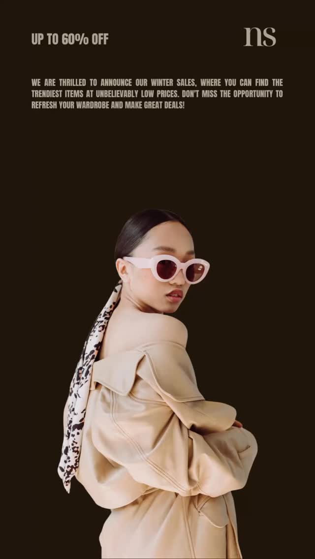 Baby, it’s cold — but the prices aren’t ❄️
Up to 60% OFF
Shop online & in-store.
noeliashowroom.gr