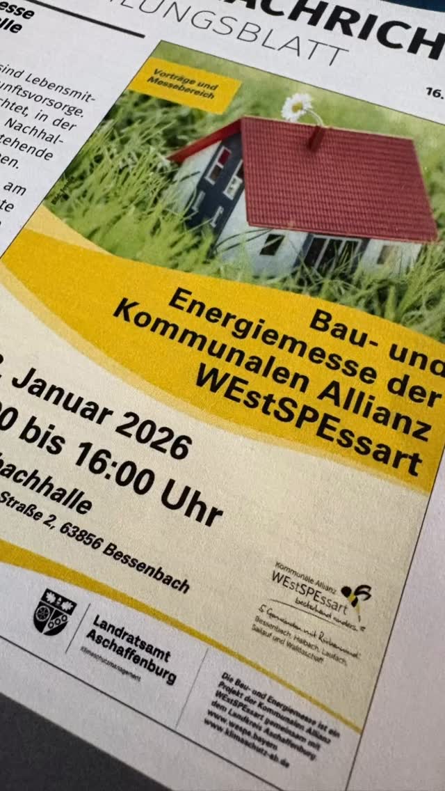 Bau- und Energiemesse 2026 ☀️👍
#gesprächsthemen #kunde #heizung #bohren #projekt2026
@gemeinde_bessenbach @gemeinde_haibach @westspessart