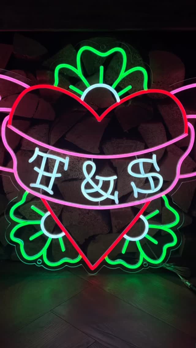 Your logo, your design. Made into an LED sign. ✨ We turn any logo or custom idea into a glowing statement. Message us to bring your brand to life. #ledsign #neonsign #smallbusiness #handmadeinyorkshire #instadaily