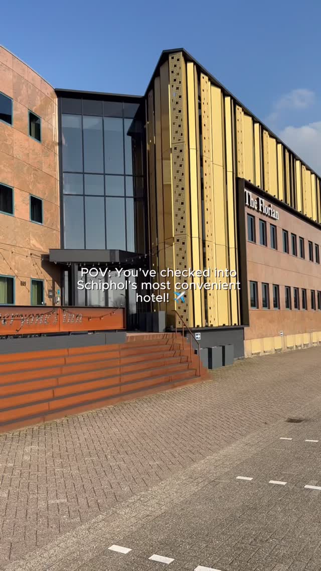 All you need, all in one place — sustainable, comfortable, and affordable
Traveling to or from Schiphol? Stay at The Florian and enjoy:
? Easy access by public transport
? Delicious food & drinks at our restaurant & bar
?️ Safe, covered parking
? 24/7 gym
? Albert Heijn vending machine for snacks & essentials
☕ Rooms with coffee machine, smart TV, soundproof & comfy beds
? Showers that feel like heaven
Everything designed for your comfort, convenience, and a more sustainable stay — all under one roof.
#TheFlorianHotel #SchipholStay #SustainableTravel #AirportHotel #TravelMadeEasy