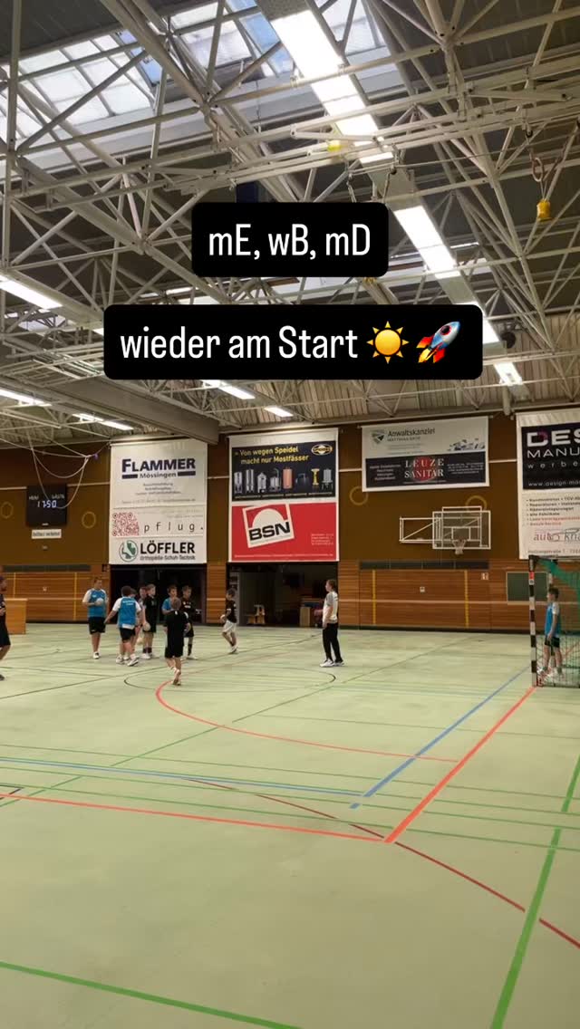 Nach kurzer Trainingspause sin die @him_talents 💙 wieder mit Vollgas im Training. 🔥#him #f....