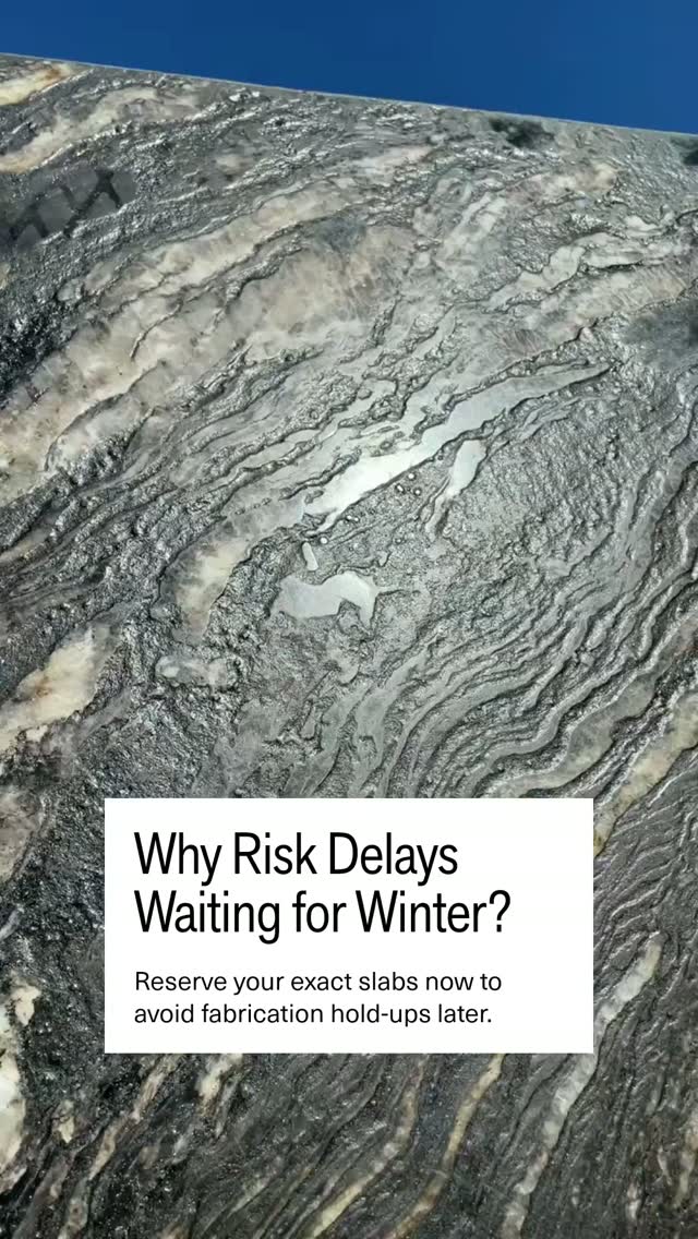 Why wait until winter schedules tighten?Slab selection is a control point. Once the calendar get....
