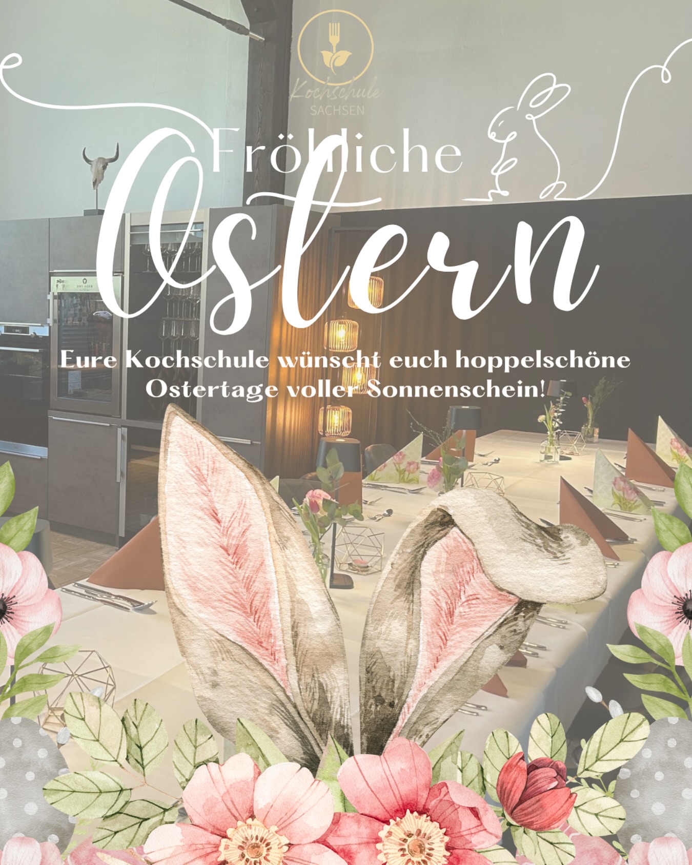 Ostergrüße aus der Kochschule! ???
Wir wünschen euch und euren Liebsten entspannte Feiertage, fröhliche Stunden am Esstisch und viele genussvolle Momente. Und falls euch beim Schlemmen die Lust aufs Selberkochen packt: Wir hätten da ein paar Ideen! ?
Übrigens: Noch keine Idee für ein Ostergeschenk? Ein Kochkurs-Gutschein von uns ist die perfekte Last-Minute-Überraschung – persönlich, kreativ und garantiert genussvoll! Einfach und schnell in unserem Onlineshop bestellen, ausdrucken und „hopp ins Nest“! ???
Frohe Ostertage und bis bald in der Kochschule! ?
?? www.kochschule-sachsen.de
☎️ Tel. 0174 / 2894035
✉️ verkauf@kochschule-sachsen.de
#kochschule #kochschulesachsen #ostern #easter
#denkmalhofschlagwitz #schlagwitzschmeckt #waldenburg #tourismus #tourismussachsen #liebezumkochen #genussmomente #genussmensch #kochenunteranleitung #rezeptideen #profikoch #kochevent #cooking #cookstagram #foodblogger #foodporn #foodie #gutesessen #kochenmachtglücklich #kochenlernen #kochkurs
