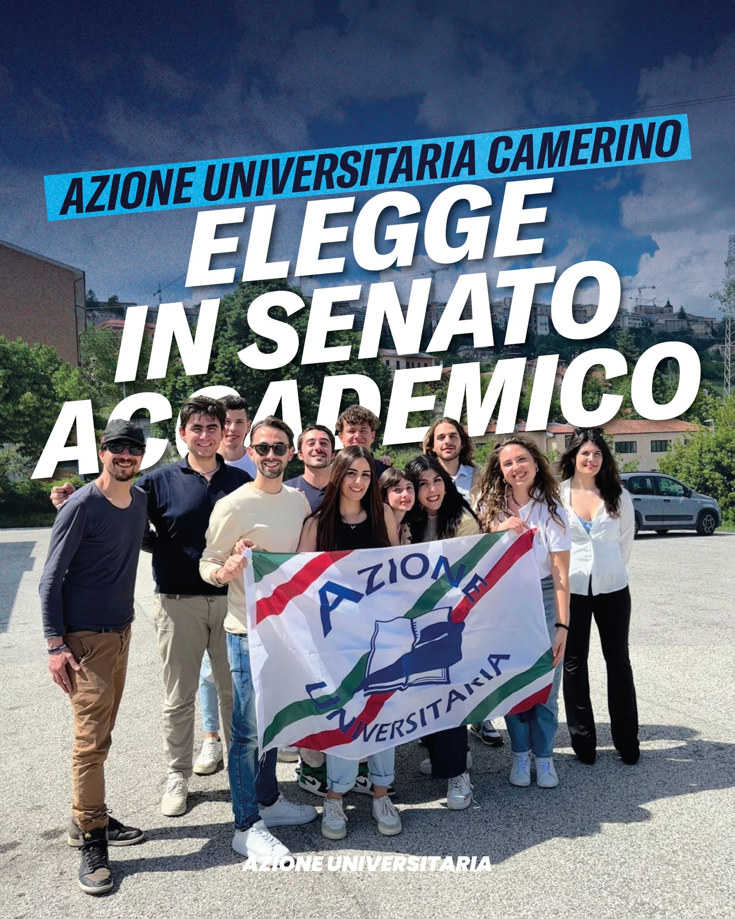 🎓 Azione Universitaria Camerino si conferma ancora una volta in Senato Accademico!
Grazie a chi ha scelto di darci fiducia.
💙 Congratulazioni e in bocca al lupo ai nostri rappresentanti!
#azioneuniversitaria