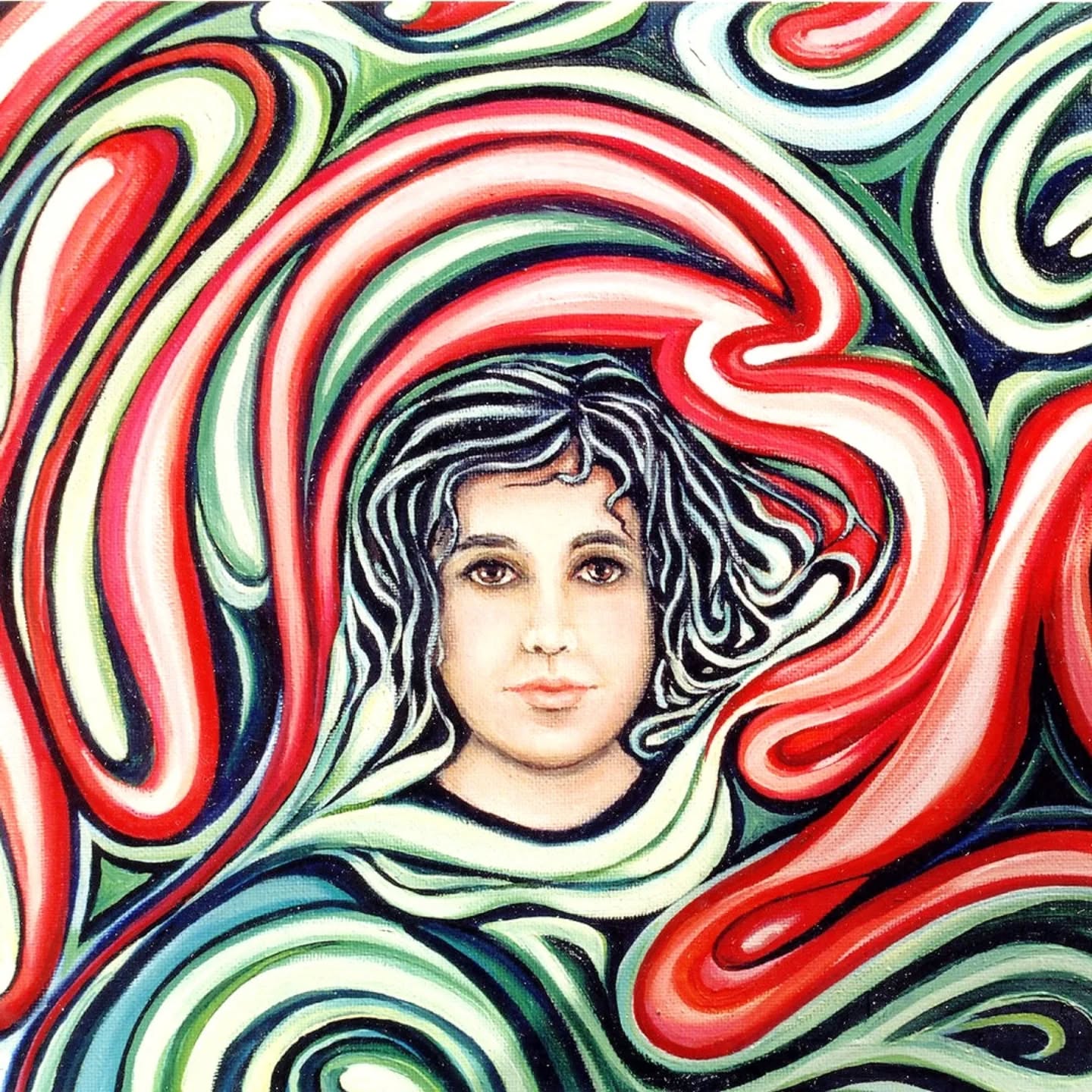 National Remembrance Day August 15th.
My mother, when she and her family were sent to the Japanese concentration camps (oct.1942 - sept. 1945).
Self-portrait by C.L. Henderson (acryl on canvas)
#herdenkingnederlandsindie
#artoftheday #artgallery #artofinstagram #heathermumart