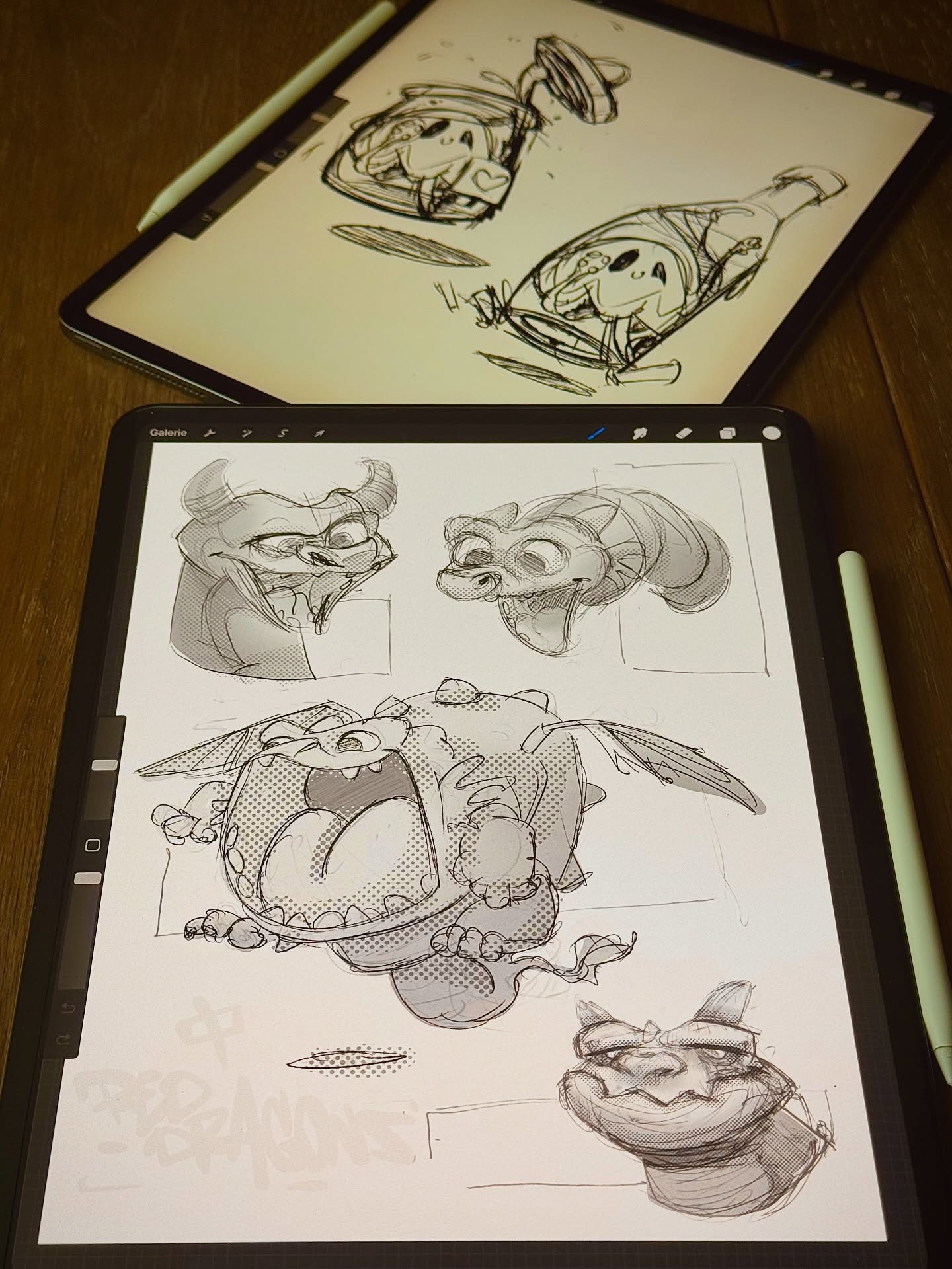 « RED DRAGONS ?️ »
c’est lequel votre préféré ?
#characterdesign #dragon #illustration #procreate #meduse #sketchbook