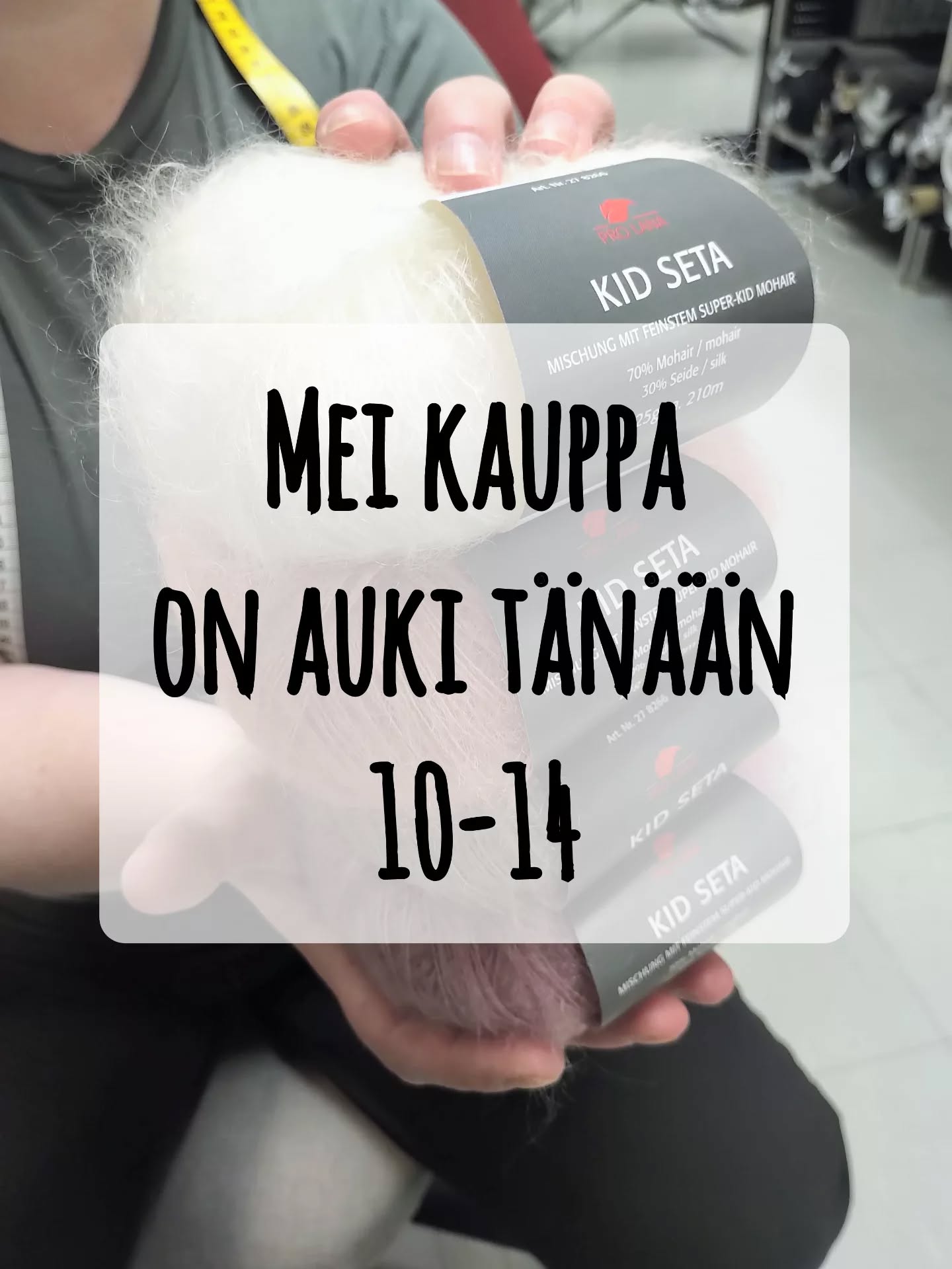 Se on kuulkaas lauantai ja myö ollaan auki kympistä kahteen.
Tervetulloo kangaskauppaan ?
#lauantaiauki
#kangaskauppa
#lappeenranta
#paikallinen
#käsityöalantarvikemyymälä