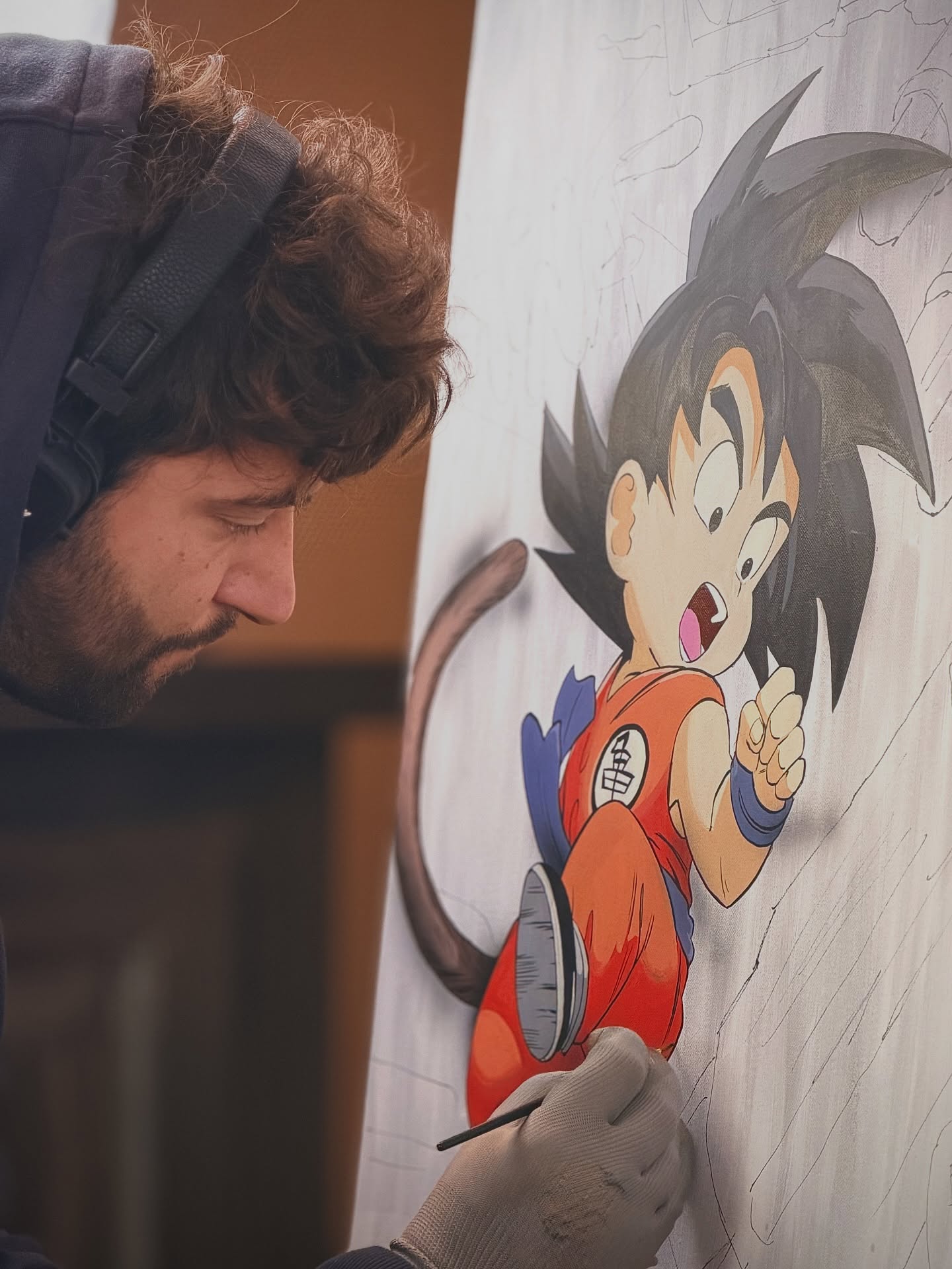 « GOKU »
Salut les amigos ! J’ai commencé un très grand tableau :)
#canvas #waterbased #goku #manga #illustration #pinceaux