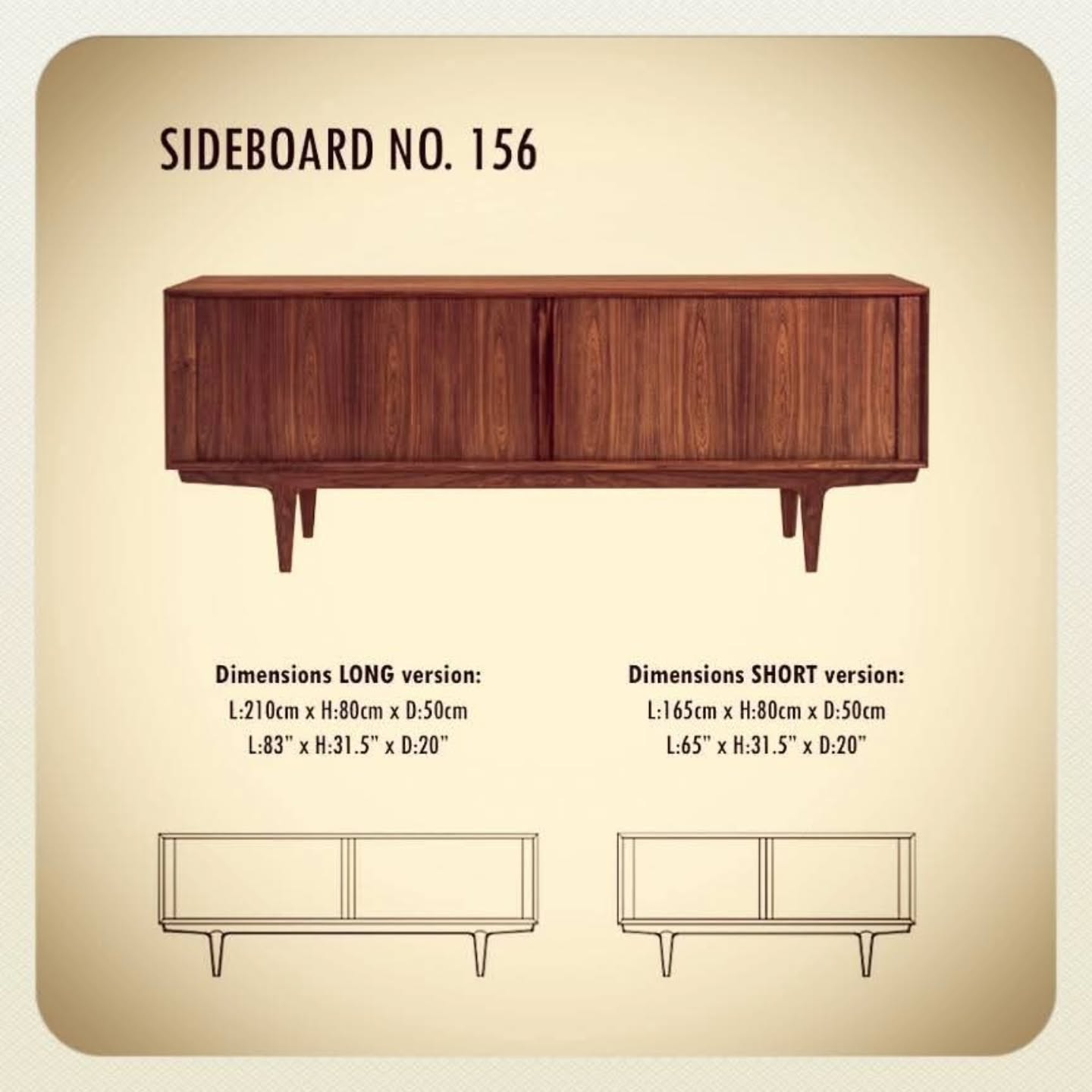 Bernh. Pedersen & Søn – Model 156 Sideboard
Timeless Danish craftsmanship.
Length: 165 cm
Depth: 50 cm
Height: 80 cm
Tray heights: 5 cm & 11.5 cm
Origin: Made in Denmark
We are showcasing our Model 156 Sideboard together with archival images from our historic workshop — offering a glimpse into the heritage and traditions that continue to define our production today.
Crafted with the same dedication since 1902.
#bernhardpedersenandson