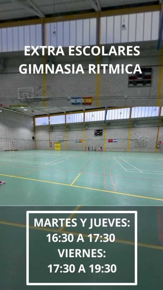 ✨? ¡Gimnasia Rítmica! ?✨
¿Listas para brillar, estirar, saltar y disfrutar? ??♀️
Ven a pasarlo en grande mientras aprendes nuevos movimientos, ganas flexibilidad y compartes momentos divertidos con tus compañeras.
? Horarios:
• Martes y jueves: 16:30 – 17:30
• Viernes: 17:30 – 19:30
? Lugar: Polideportivo Municipal
?? Profesora: Aurora, ¡llena de energía y cariño!
Si quieres formar parte de esta experiencia llena de ritmo y alegría…
? Apúntate en el 628652779
¡Te esperamos con la música lista y la sonrisa puesta! ???♀️