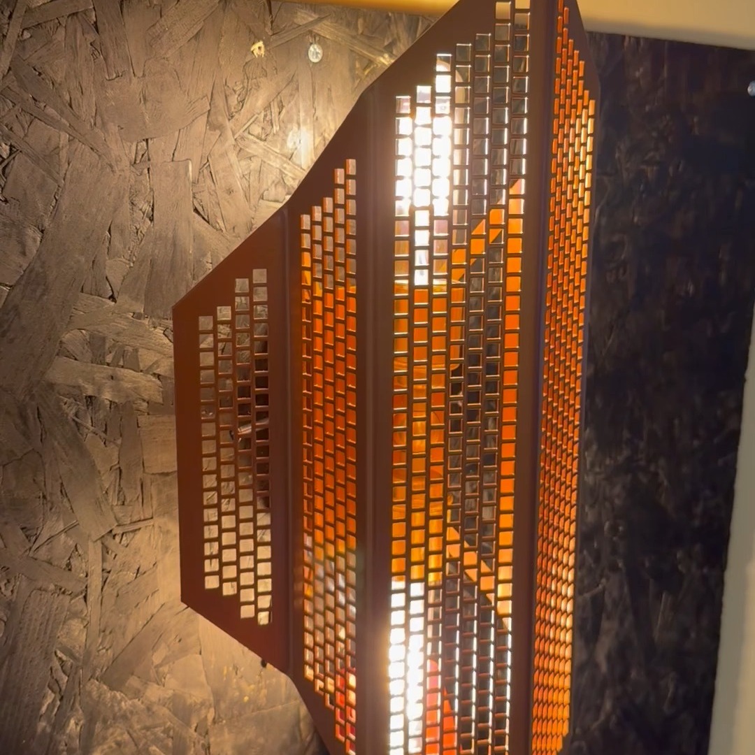 ✨ Lighting in Progress! ✨
Check out this bespoke geometric fixture—triangles and squares in luxurious matt copper—soon coming to life for a stunning high-end restaurant in Germany. We can’t wait to see them shine in situ!
#BespokeLighting #CommercialLighting #HospitalityDesign #InteriorDesign #LuxuryLighting #LightingDesign #CustomLighting #HighEndDesign