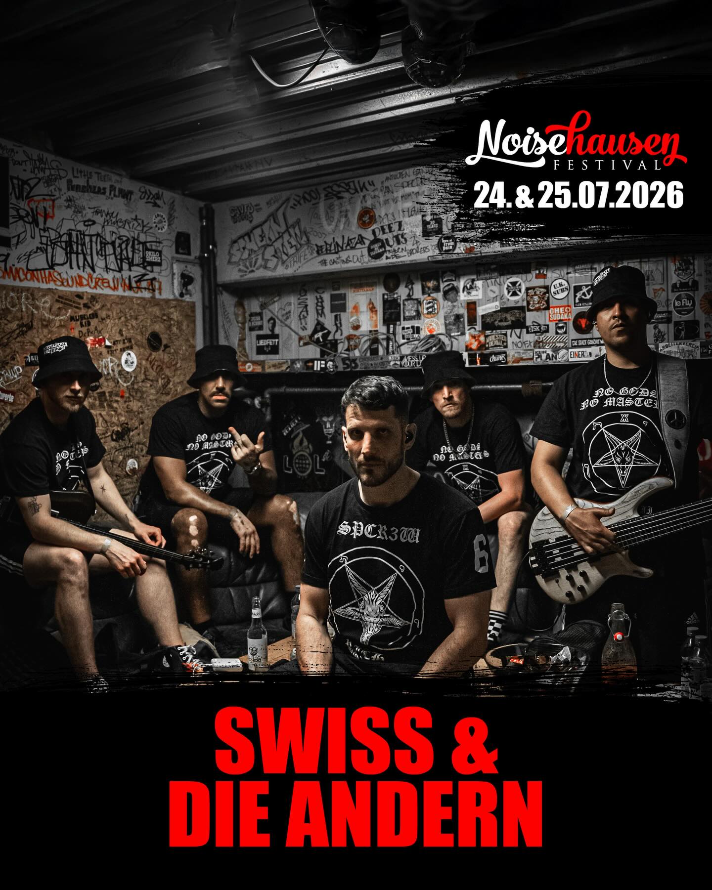🔥 The story so far. Unsere bisher bestätigten Bands für das Noisehausen Festival 2026. In Kürze gibt es Nachschub. Schnappt euch jetzt noch eines der letzten „Early Hawk“-Tickets! Links in bio. 🔥
#noisehausen #noisehausenfestival #noisehausen2026 #festival #lineup