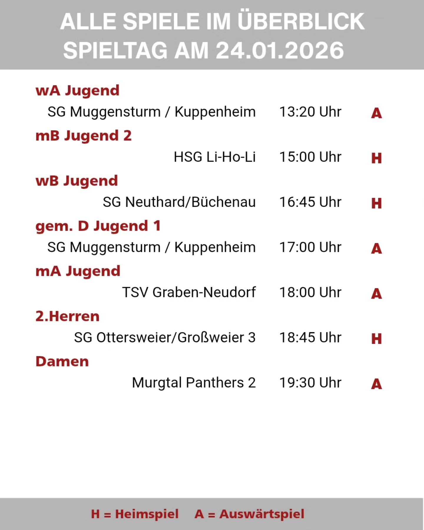 Endlich geht's auch für unsere 2.Herren wieder los🤾🏼♂️💪🏼
Kommt vorbei und unterstützt unsere Mannschaft 🎉🥁
#amateurhandball #tsmühlburg
