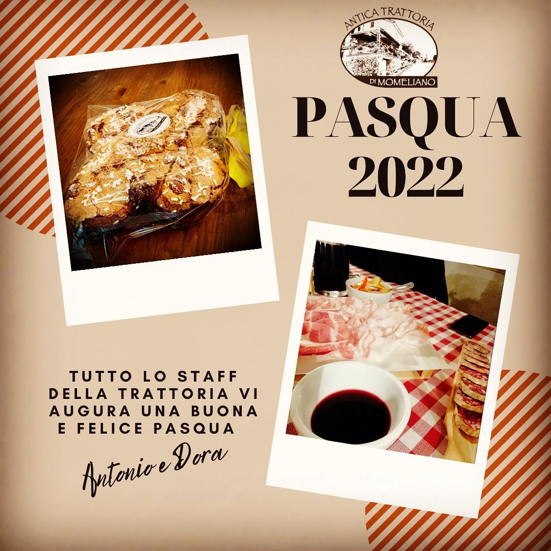 Buona Pasqua a tutti !!! #anticatrattoriadimomeliano #pasqua #pasqua2022 #cucinapiacentina #cucinaitaliana #cucinatipica #auguri