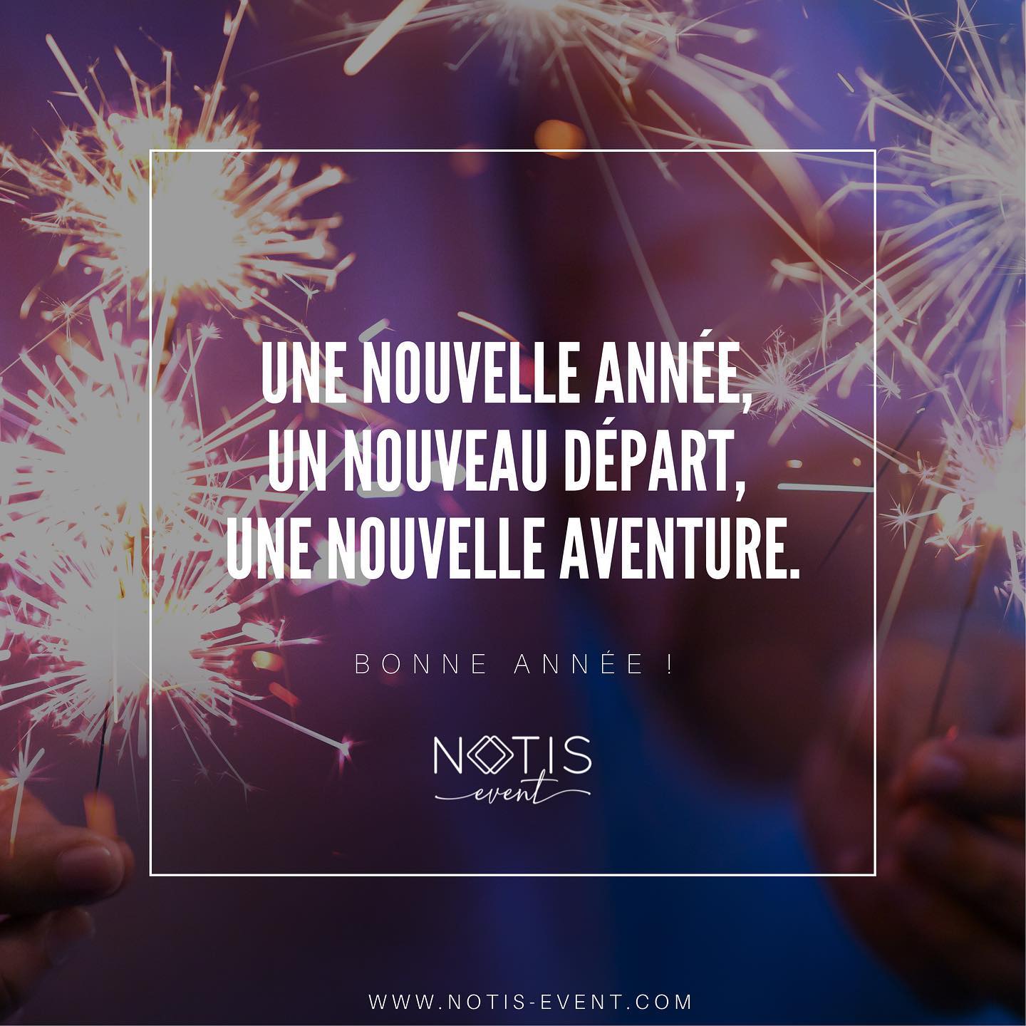 Créons ensemble vos événements de demain... ?? #bonneannée #happynewyear #evenements #events #professionnel #picoftheday #notisevent