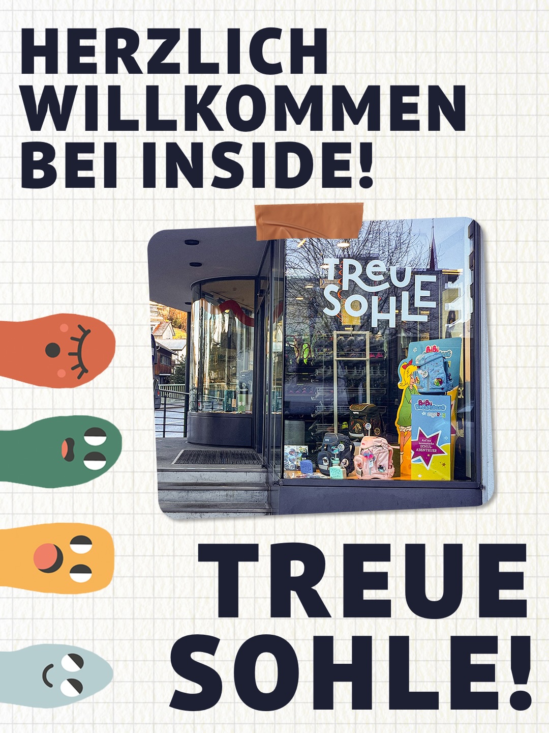 👋 Willkomen bei Inside Dornbirn, @treue_sohle !
Ein Schuhgeschäft für Groß und Klein.
Von Schultaschen über Bergschuhe bis hin zu passenden Accessoires: Hier findet ihr Qualität, Beratung & Stil für die ganze Familie. 👟
Insider Gutscheine werden gerne aktzeptiert 💳