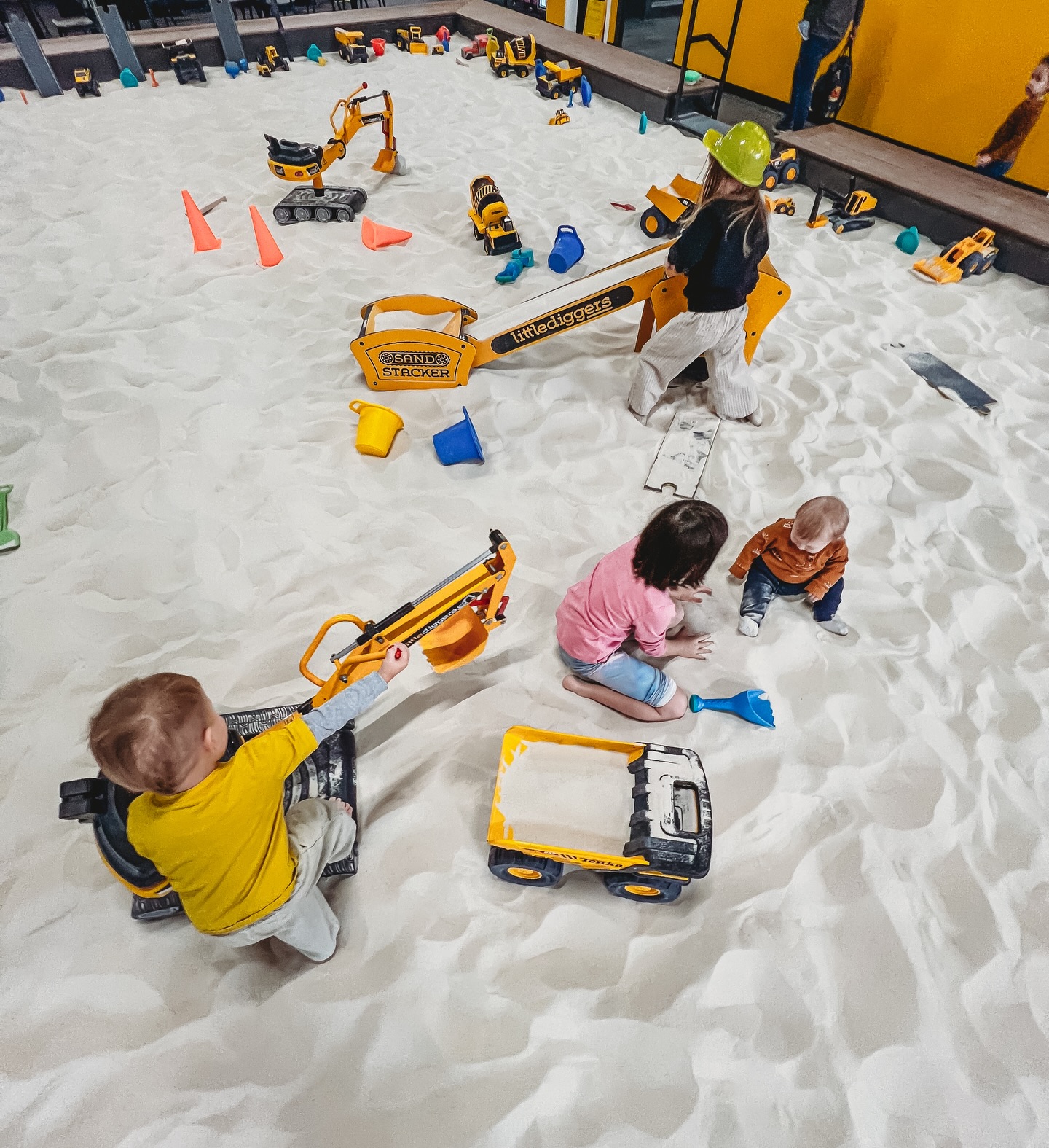 #hosted Catch us here every chance we get before B ages out (8yo)?
Little Diggers is the coolest, most perfect, large muscle, sensory play option ever, and the best part - zero clean up for this mama??????