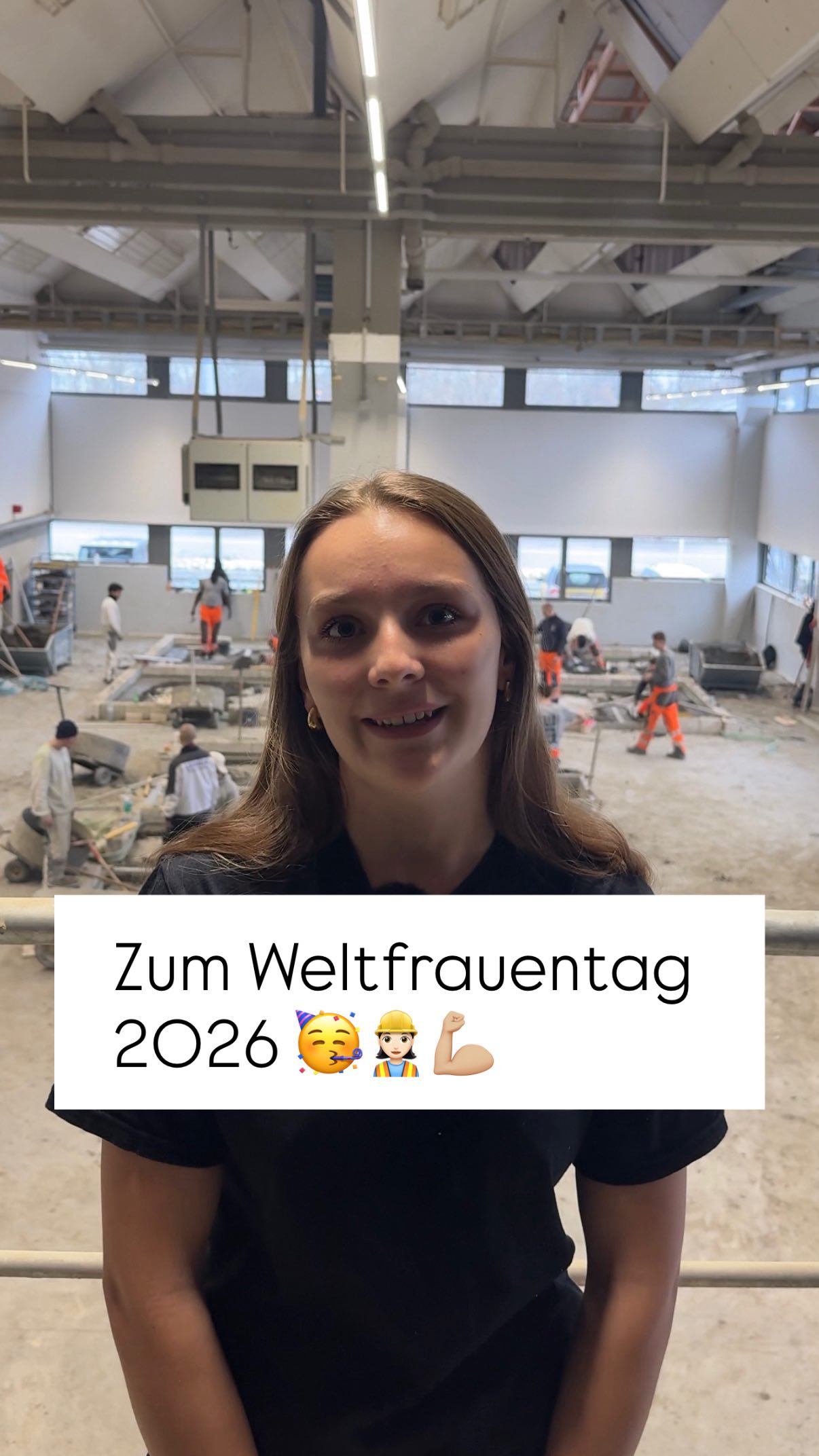 Heute ist Weltfrauentag!🥳🙋🏻♀️
Danke an alle Frauen, die täglich auf Baustellen Großes leisten. Das zeigt: Kompetenz, Leidenschaft und Teamgeist kennen kein Geschlecht.💪🏼
Wir hoffen auf mehr Frauen am Bau und freuen uns über Zuwachs in der Branche. Gemeinsam bauen wir die Zukunft!❤️
#Bauwirtschaft #BauwirtschaftBW #BadenWürttemberg #Weltfrauentag #FrauenamBau