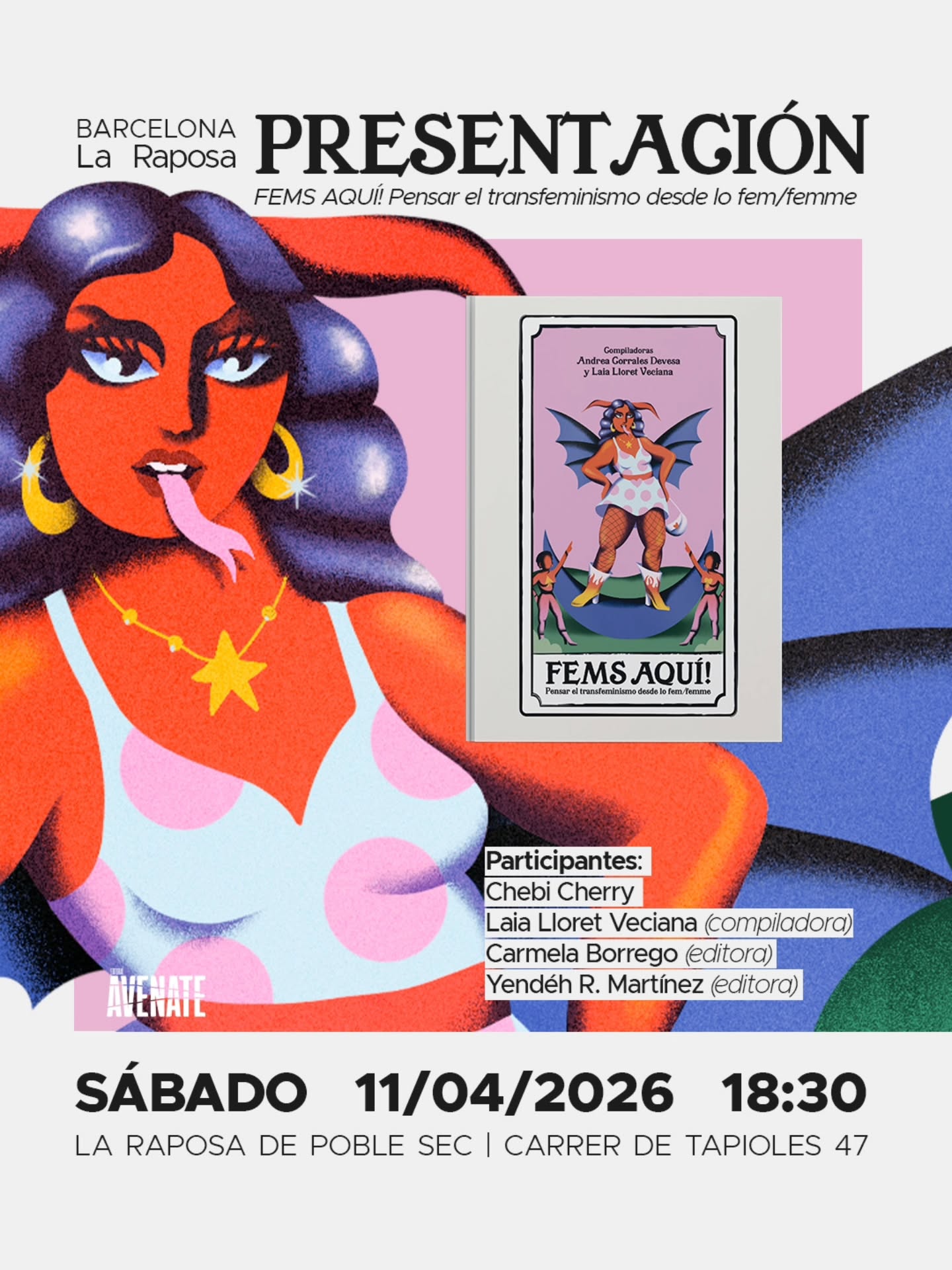 El día 11 estaremos en @laraposapoblesec para hablar de este libro hermoso y lleno de fantasía. Venirse!!!