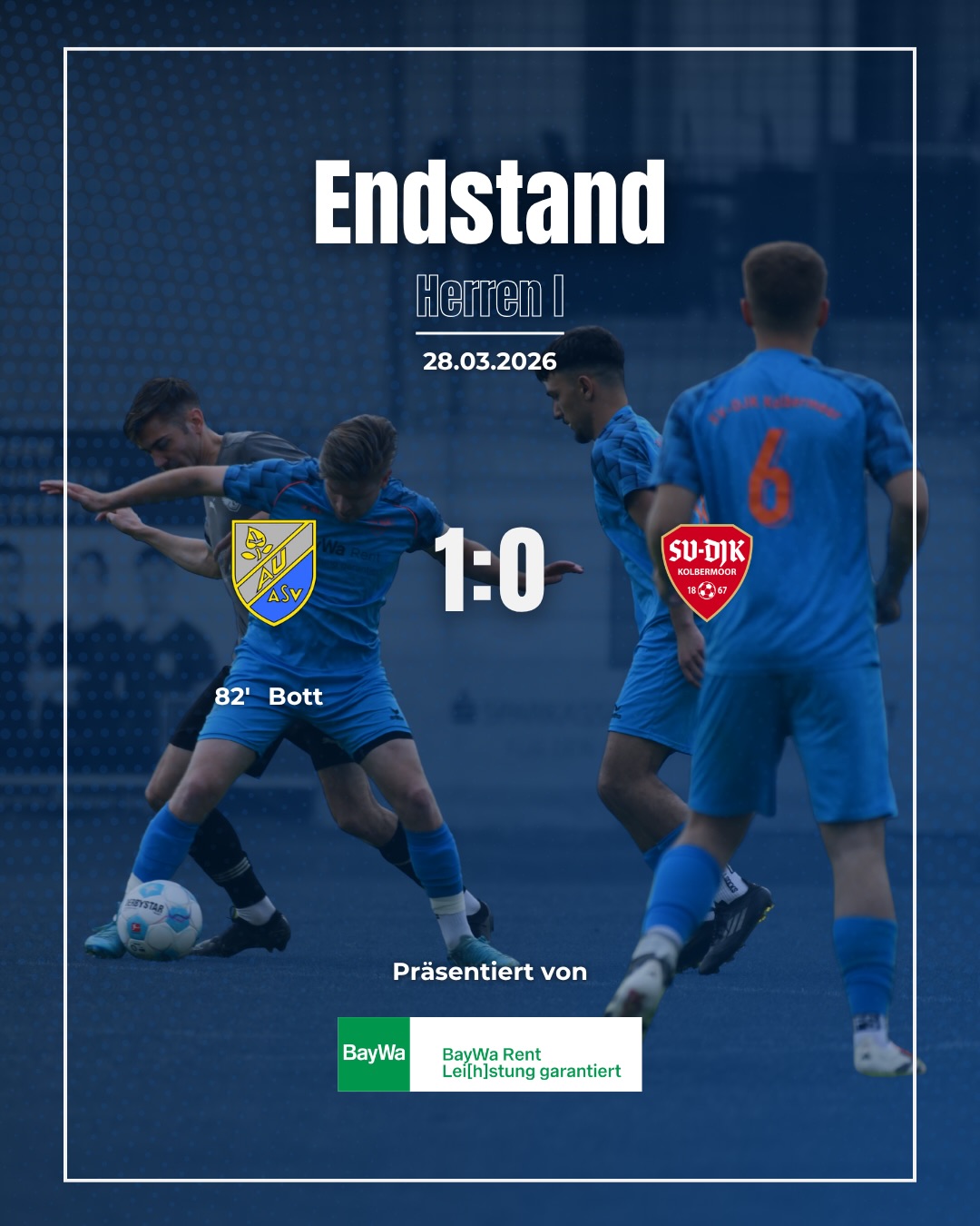 Keine Punkte für beide Mannschaften. Weiter geht’s am Samstag zuhause??
#svdjkkolbermoor #kolbermoor #spieltagsergebnisse #unsschreibtmangemeinsam