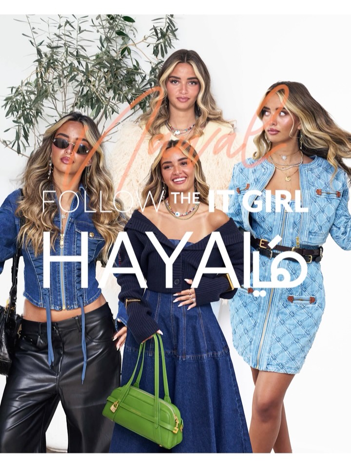 Follow the It Girl: a closer look at the details with @nawalbkhalafff .
Swipe to discover her 4 looks—from a furry statement with stacked rings to denim styled with a pop of green.
أي إطلالة هي المفضلة لديكِ؟
Managing Editor: @sima.maalouf
Videographer: @maxgower
Stylist: @saharwears
Looks:
Look 1:
Fluff Coat, shoes: @elisabettafranchi
Top: @axelarigato
Look 2:
Jacket, dress, shoes, bag: @elisabettafranchi
Belts: @etro
Look 3:
Top, bag, shoes: @elisabettafranchi
Look 4:
Dress: @magdabutrym
Jacket: @axelarigato
Bag, bracelets, shoes: @elisabettafranchi
#HayaMagazine #FollowTheItGirl