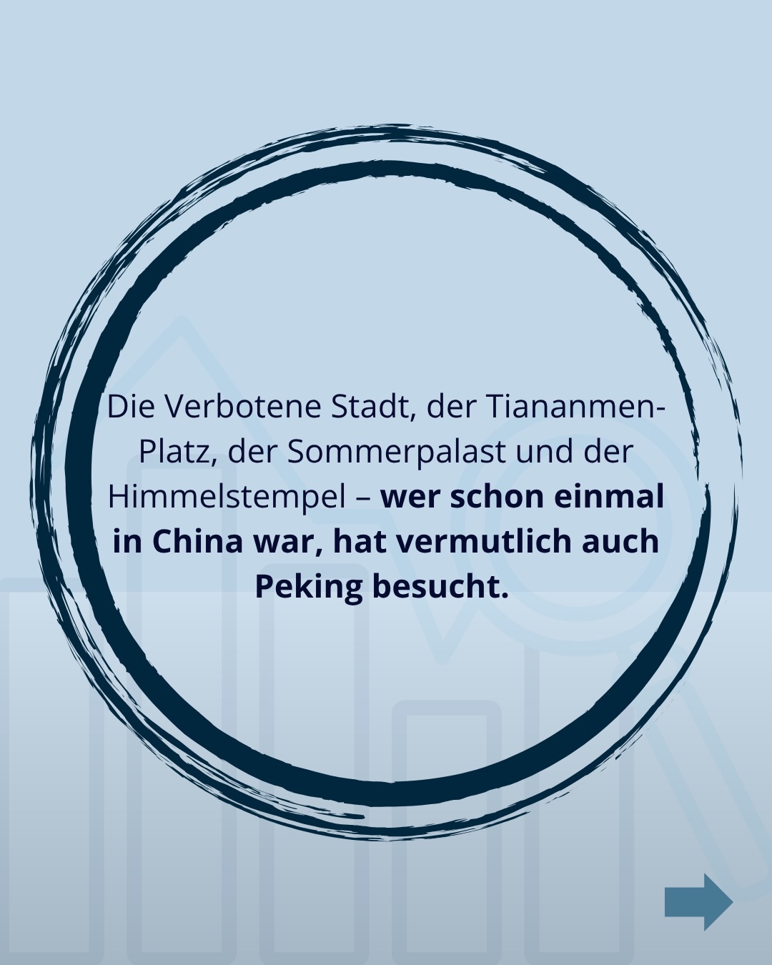 Die Verbotene Stadt, der Tiananmen-Platz, der Sommerpalast und der Himmelstempel – wer schon einmal in China war, hat vermutlich auch Peking besucht.
Aber Peking ist viel mehr als sehenswürdige historische Architketur. Es war und ist das politische Zentrum Chinas. In der jüngeren Geschichte hat sich hier das Schicksal des Landes entschieden.
The Spirit of Beijing - Kultur, Geschichte, Architektur und Politik – Hans-Wilm Schütte erklärt die Identität und Mentalität der Metropole, denn in Pekings Stadtbild spiegeln sich die politischen Leitbilder verschiedener Epochen.
Hans-Wilm Schütte kennt China wie seine Westentasche. Neben seiner Forschung hat er auch viele bekannte Reiseführer verfasst und zählt zu den meist gelesenen deutschen China-Autoren.
Fun Fact | Auch in China wird seine Arbeit gewürdigt: Den Termin für seinen Vortrag bei uns mussten wir einmal verschieben, weil er für seine Arbeit in Hangzhou einen Buchpreis verliehen bekommen hat.
Peking – dreimal Idealstadt: Idee und Wirklichkeit mit Dr. Hans-Wilm Schütte
📅 Donnerstag, 25. Juni 2026
🕡 18:30–20:00 Uhr
📍 Konfuzius-Institut Metropole Ruhr
🎟️ Teilnahme kostenlos
Kostenlos teilnehmen und mit diskutieren – für eine Erfrischung ist gesorgt.
Mehr erfahren und anmelden, siehe Link in Bio.
#peking #kultur #geschichte #architektur #politik