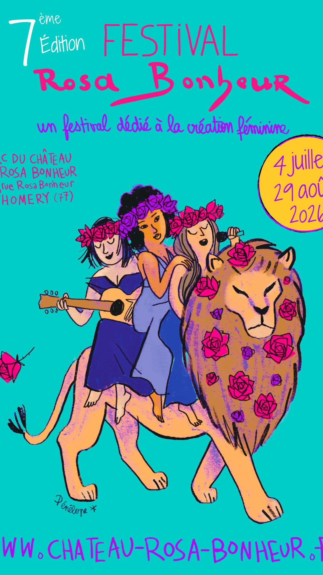 Un festival dédié à la création féminine à 1h de Paris pendant tout l’été !!! ??
Niché dans l’écrin historique et naturel de la forêt de Fontainebleau, le Festival Rosa Bonheur célèbre la création féminine dans un cadre enchanteur. Imaginé en 2020 par Lou Brault, cet événement rend hommage à Rosa Bonheur, peintre animalière visionnaire, et aux femmes remarquables qui ont marqué l’histoire de son Château.
Tout au long de l’été, le festival propose une immersion artistique unique. Concerts intimistes et rencontres conviviales offrent une proximité rare avec les artistes. En valorisant le partage et l’authenticité, et en adoptant une approche respectueuse de la biodiversité environnante, ce festival constitue une alternative innovante aux événements traditionnels. Une véritable ode à l’art et à la nature, fidèle à l’esprit novateur et humaniste de Rosa Bonheur.
#festival #festivalrosabonheur #musique #ete #summer