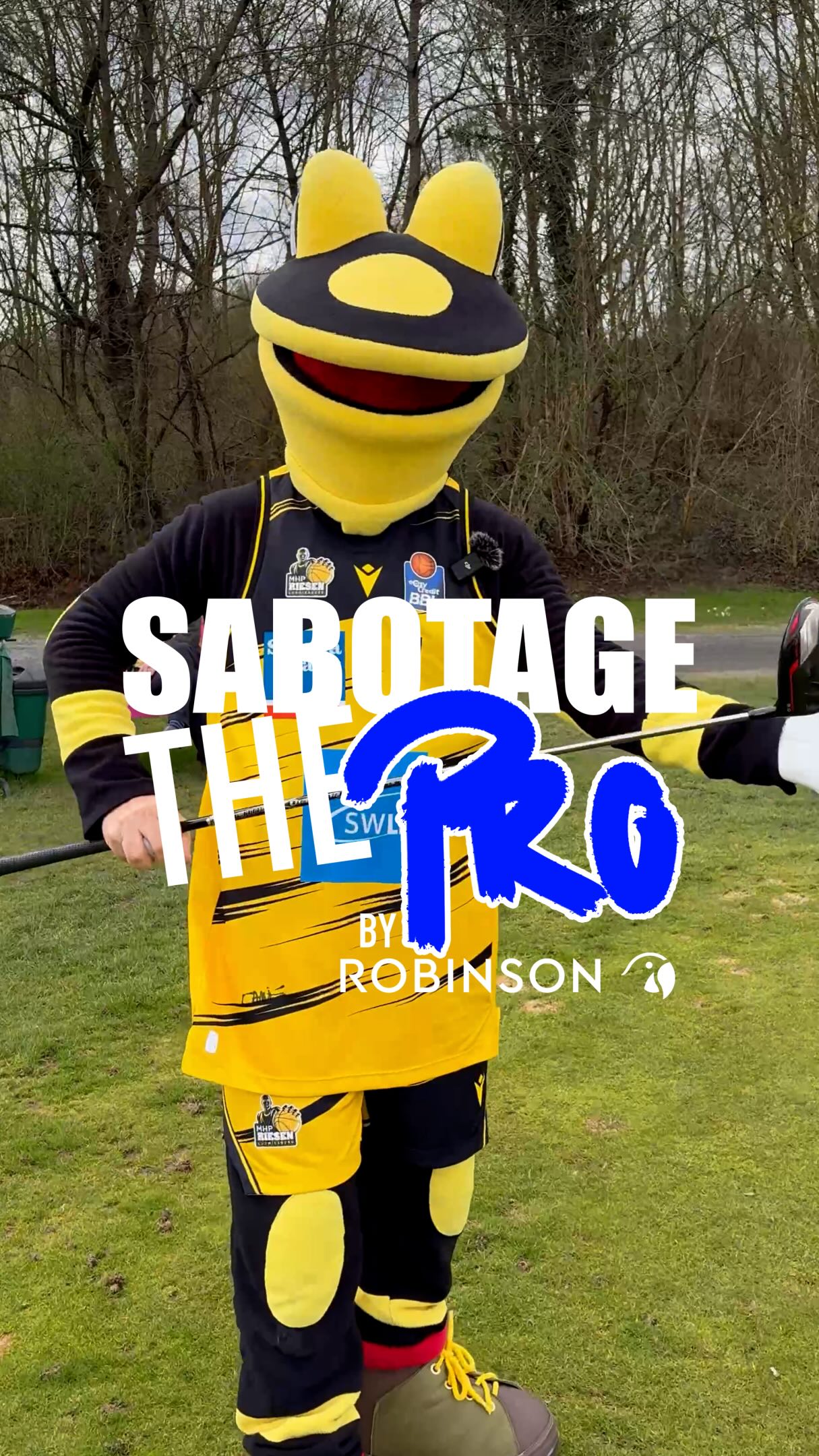 Golf meets Basketball ⛳️🏀neue Folge Sabotage the Pro out now! 🍿🎥Enjoy - like - comm....