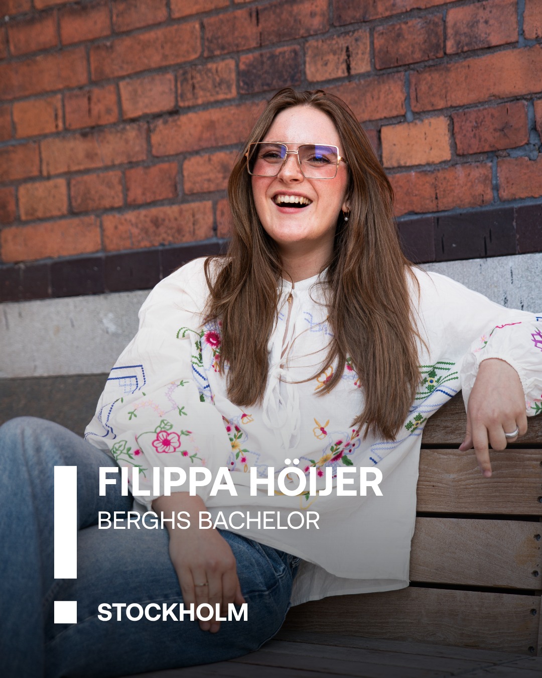 Meet @hoijerfilippa. She attended @vrgjarlaplan and @beckmans_kvallsskola before starting at Berghs. Below she shares her thoughts on the Berghs Bachelor Program:
◼ What motivated you to apply to Berghs?
I chose Berghs because of the school’s connection with the industry and its action based learning. After talking to both alumni and people in the industry, I felt it was ”the place” where you can grow in your craft together with your network. Creating more real opportunity than in other schools.
◼ How did your creative process or mindset evolve during the Bachelor Program?
My creative process before had a more artistic touch. After Berghs I have learned to apply it more strategically. Becoming more curated and mindful from brief to execution, resulting in a more efficient and collaborative workflow.
◼ What have you learned about yourself since studying at Berghs?
I learnt that I am way more capable than I initially thought. My talent, passion and ambition, I now feel more confident about. Berghs really helped me harness that confidence!
◼ How would you describe the Berghs experience in three words?
Connected, Creative, Empowering!
◼ What are your future career aspirations?
My future aspiration is to pursue a career in art/creative direction, at one point having my own agency. I am still very open toward what industry, whether it’s fashion, design or classic advertising. I look forward to continuing the journey of discovering my niche. Only time will tell what happens next!