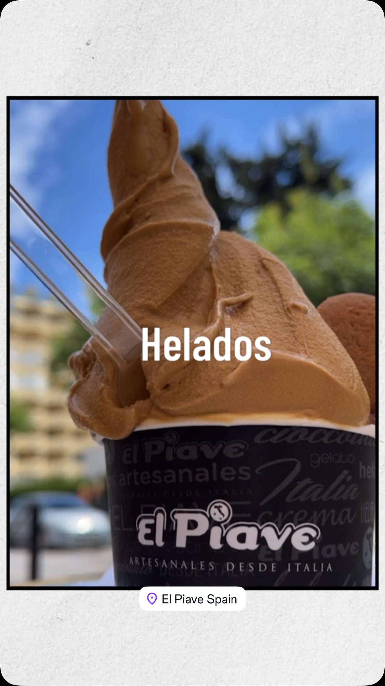 Un día como hoy está ideal para tomarse un helado… vienes???
#elpiavemarbella #elpiave #elpiavespain #icecream #heladosartesanales
