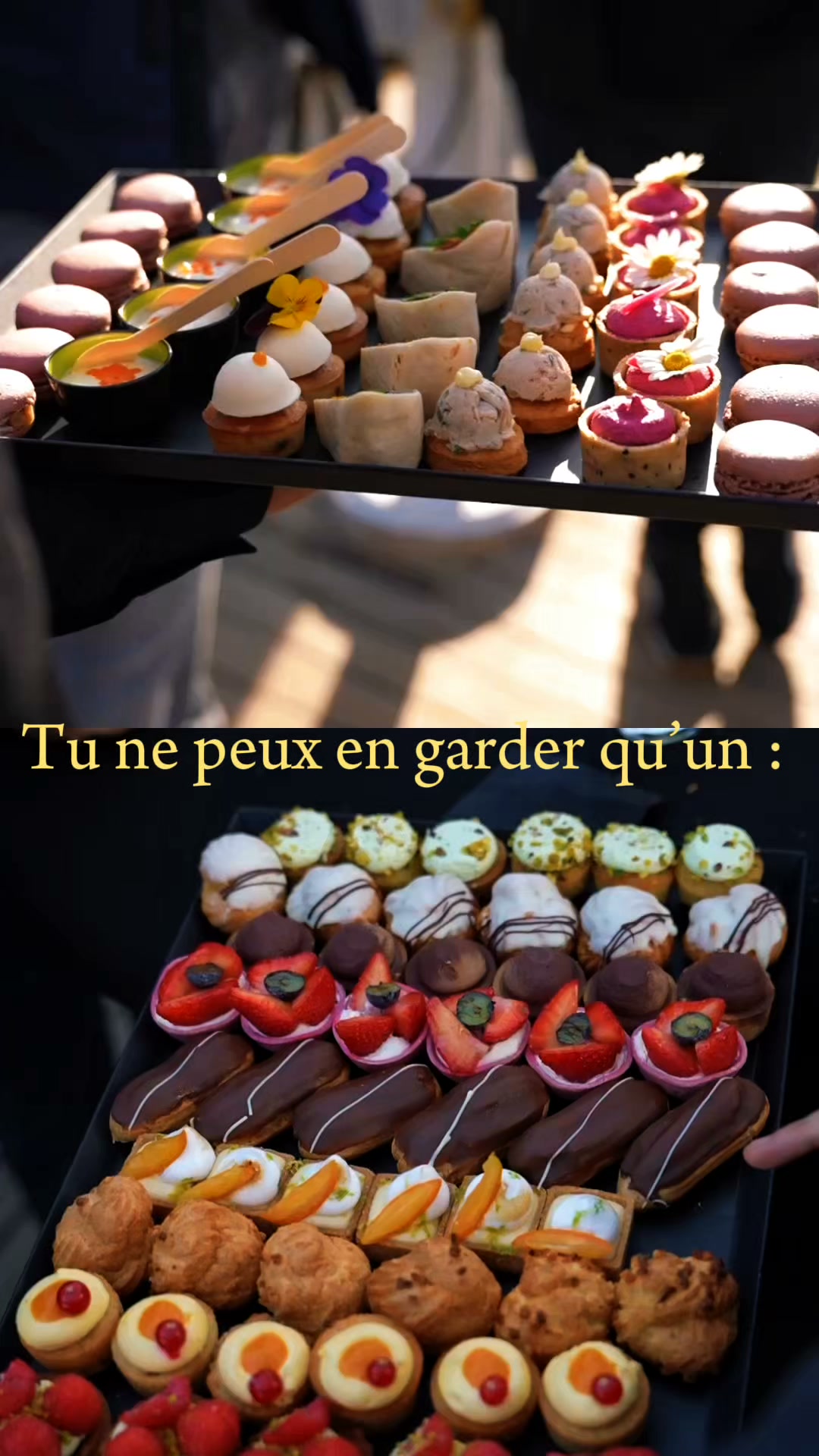Tu ne peux en garder qu’un… ?
Team sucré ou team salé ?
Chez Jérôme Degrave Traiteur, on préfère ne pas choisir ?
Du cocktail salé aux créations sucrées, chaque bouchée est pensée pour faire plaisir et sublimer vos événements.
Mais aujourd’hui, le débat est lancé ?
SALÉ ou SUCRÉ ?
Écris ton équipe en commentaire et identifie la personne qui choisira forcément l’inverse de toi ?
Traiteur événementiel • Cocktail • Buffet • Mariage • Réception • Lille • Nord • Hauts-de-France
#TeamSale #TeamSucre #Traiteur #TraiteurLille #TraiteurNord #JérômeDegraveTraiteur #Evenementiel #MariageLille #CocktailDinatoire #Buffet #FoodLover #Gastronomie