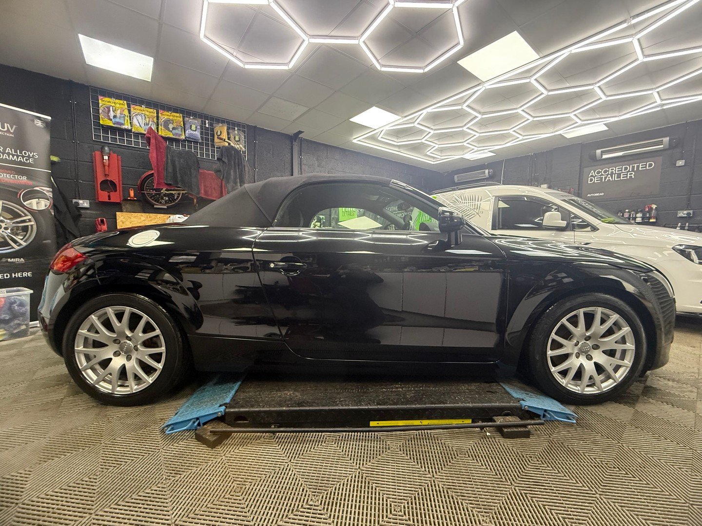 Ultimate Winter Protection Duo – All-in-one shine and protection
The ultimate winter protection: underbody Lanoguard protection + Machine polish + 1-year ceramic coating + interior deep clean. Everything you need for a pristine, protected ride.
Includes Windscreen Coating and Engine Bay Detail. FREE courtesy car. Just £749.