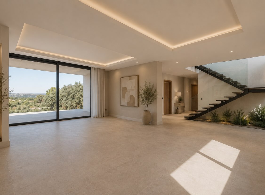 Una propiedad que no necesita mostrarse para llamar la atención.
Por expreso deseo de la propiedad, esta vivienda se comercializa de forma confidencial y fuera de exposición pública. La imagen publicada es meramente representativa.
En la prestigiosa urbanización El Bosque, Villaviciosa de Odón, presentamos una excepcional vivienda unifamiliar de obra nueva concebida para quienes buscan arquitectura contemporánea, amplitud y máxima privacidad.
◾ Aproximadamente 715 m² construidos
◾ Parcela de aproximadamente 1.900 m²
◾ 5 dormitorios
◾ Suite principal de grandes dimensiones
◾ Todos los dormitorios con baño y vestidor privados
◾ Piscina privada de aproximadamente 45 m²
◾ Grandes terrazas, porche y solárium
◾ Estudio independiente con terraza
◾ Garaje de aproximadamente 160 m²
◾ Más de 120 m² adicionales para gimnasio, cine, bodega o zona de ocio
◾ Magníficas vistas y privacidad
Una propiedad singular, diseñada para disfrutar tanto del interior como del exterior y ubicada en una de las urbanizaciones más consolidadas de Villaviciosa de Odón.
La verdadera exclusividad también consiste en saber preservar la privacidad.
La información completa, documentación e imágenes del proyecto se facilitarán exclusivamente a compradores debidamente identificados.
📩 Contacta conmigo por privado para más información.
Ángel | RE/MAX REALTOR
#VillaviciosaDeOdon #ElBosque #LuxuryRealEstate #RealEstateMadrid #ViviendasDeLujo ObraNueva LuxuryHomes InmobiliariaDeLujo MadridLuxuryRealEstate