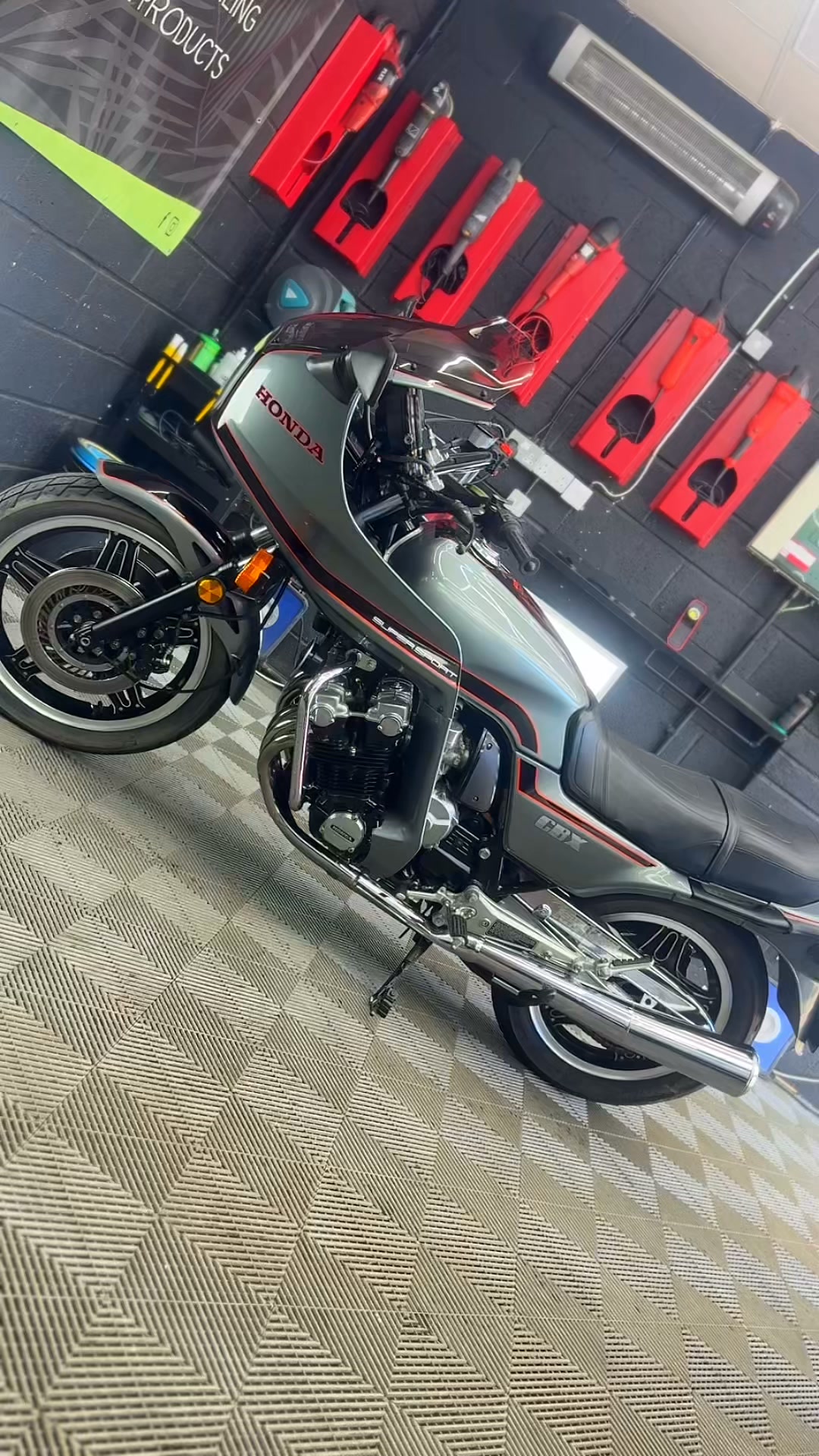 Nothing beats preserving a true classic. ?️✨
This iconic 1981 Honda CBX Super Sport came into the studio for full rejuvenation and maximum long-term defense. We backed up its stunning six cylinder finish with our 3 Year Motorcycle Ceramic Coating, locking in exceptional gloss, extreme slickness, and serious weather protection.
From the deep paintwork down to the polished headers and chrome, this legend is protected and ready for the road.
✨ What we did:
Full safe foam wash & multi-stage decontamination
Deep metal & engine detailing
Paint correction to restore maximum depth & clarity
3-Year Ceramic Coating application
Want to give your ride the same level of care?
✅ Fully Insured
✅ Approved by the Professional Valeters & Detailers Trade Association
✅ Certified by The Organisation of Certified Professional Detailers
✅ Accredited Autobead Detailer
✅ Lanoguard Application Centre
? 07718915701
? Email: info@tikidetails.co.uk
? Website: www.tikidetails.co.uk
? Location: 1a Smallholdings, Clockhouse Lane, Ashford, Surrey TW15 2HB
#TikiDetails #HondaCBX #HondaCBX1000 #ClassicMotorcycle #MotorcycleDetailing #CeramicCoating #BikeDetailing #MotorcycleProtection #DetailingStudio #VintageHonda