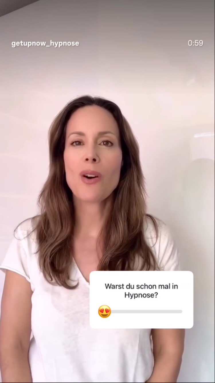 Get Up Now! ..weil Hypnose glücklich macht 🥰#hypnose #gesundheit #selbsthypnose #enjoylife #freiheit
