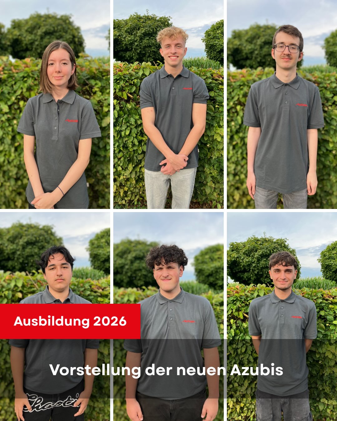 👋 Willkommen im Team AGOFORM!
Swipe durch und lerne unsere neuen Azubis kennen. 🚀
Welchen Tipp würdet ihr ihnen für den Berufsstart mitgeben? 👇😊
#AGOFORM #Ausbildung #Team #Karrierestart #WillkommenImTeam
✨ Neu im Team
Name: Leonie
Ausbildungsberuf: Industriekauffrau
Wir freuen uns, dich bei uns begrüßen zu dürfen, und wünschen dir einen erfolgreichen Start in deine Ausbildung! 🚀
✨ Neu im Team
Name: Dean
Ausbildungsberuf: Industriekaufmann
Wir freuen uns, dich bei uns begrüßen zu dürfen, und wünschen dir einen erfolgreichen Start in deine Ausbildung! 🚀
✨ Neu im Team
Name: Erion
Ausbildungsberuf: Maschinen- und Anlagenführer
Wir freuen uns, dich bei uns begrüßen zu dürfen, und wünschen dir einen erfolgreichen Start in deine Ausbildung! 🚀
✨ Neu im Team
Name: Enes
Ausbildungsberuf: Kunststoff- und Kautschuktechnologe
Wir freuen uns, dich bei uns begrüßen zu dürfen, und wünschen dir einen erfolgreichen Start in deine Ausbildung! 🚀
✨ Neu im Team
Name: Yunes
Ausbildungsberuf: Kunststoff- und Kautschuktechnologe
Wir freuen uns, dich bei uns begrüßen zu dürfen, und wünschen dir einen erfolgreichen Start in deine Ausbildung! 🚀
✨ Neu im Team
Name: Cengiz
Ausbildungsberuf: Kunststoff- und Kautschuktechnologe
Wir freuen uns, dich bei uns begrüßen zu dürfen, und wünschen dir einen erfolgreichen Start in deine Ausbildung! 🚀