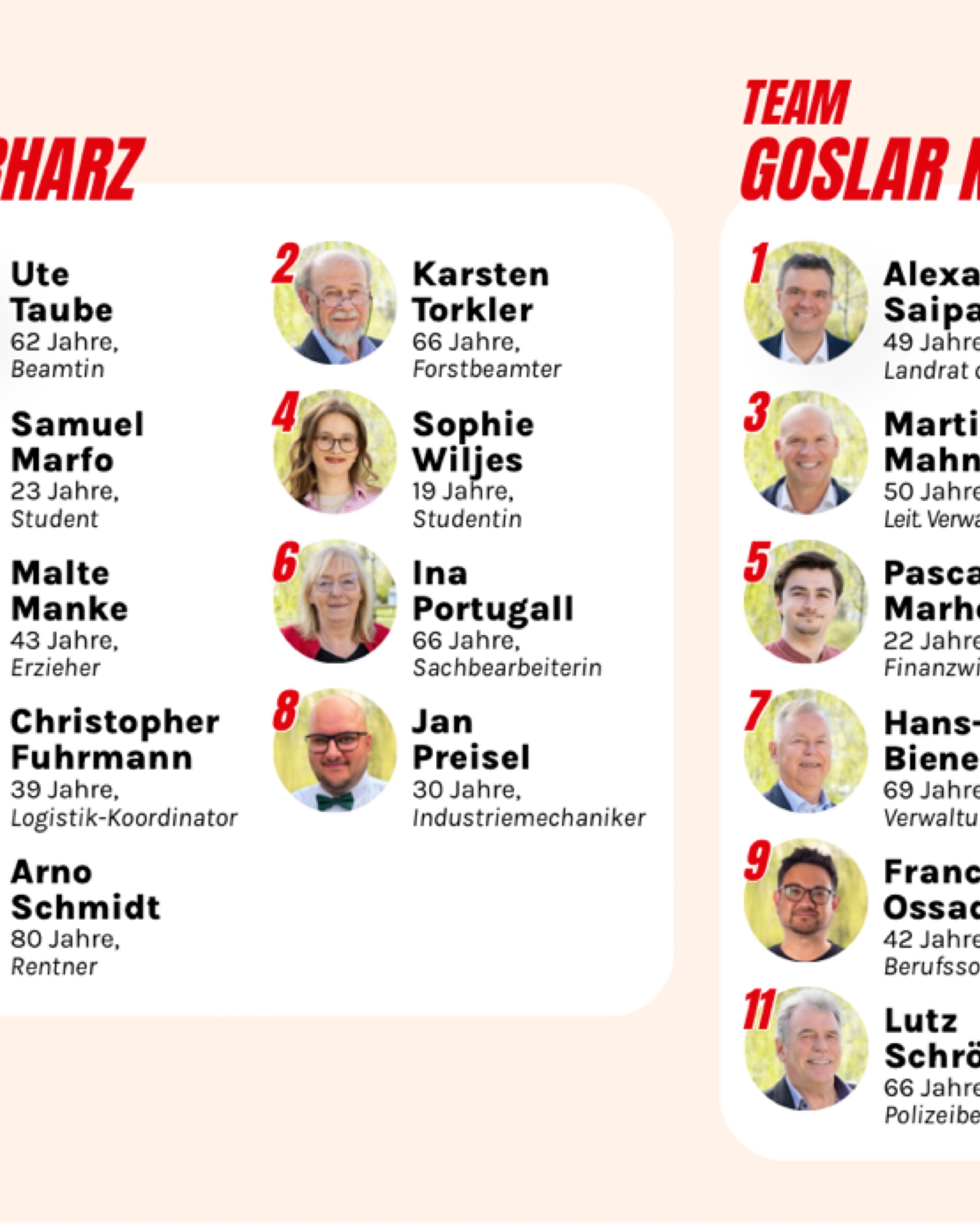 Unser Wahlflyer „Heimatzeitung“ zum durchswipen Part 2 👋🏽👋🏽👋🏽