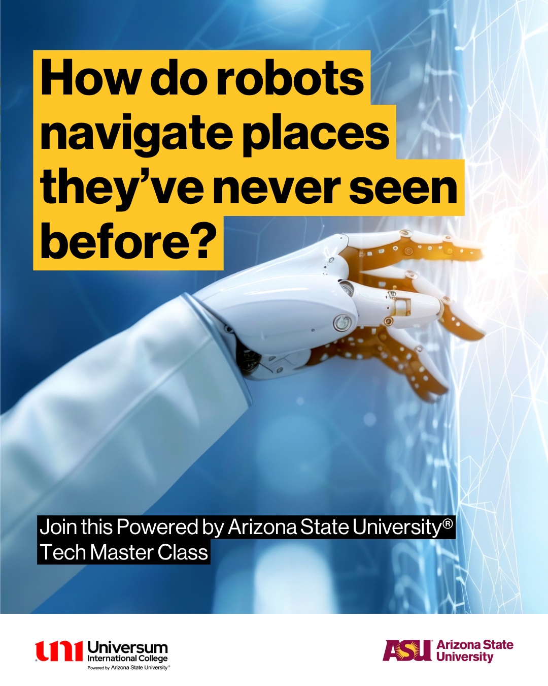 🤖 𝗦𝘁𝘂𝗱𝗲𝗻𝘁ë𝘁 𝗲 𝗨𝗡𝗜 – 𝗨𝗻𝗶𝘃𝗲𝗿𝘀𝘂𝗺 𝗜𝗻𝘁𝗲𝗿𝗻𝗮𝘁𝗶𝗼𝗻𝗮𝗹 𝗖𝗼𝗹𝗹𝗲𝗴𝗲 do të marrin pjesë në një 𝗠𝗮𝘀𝘁𝗲𝗿 𝗖𝗹𝗮𝘀…